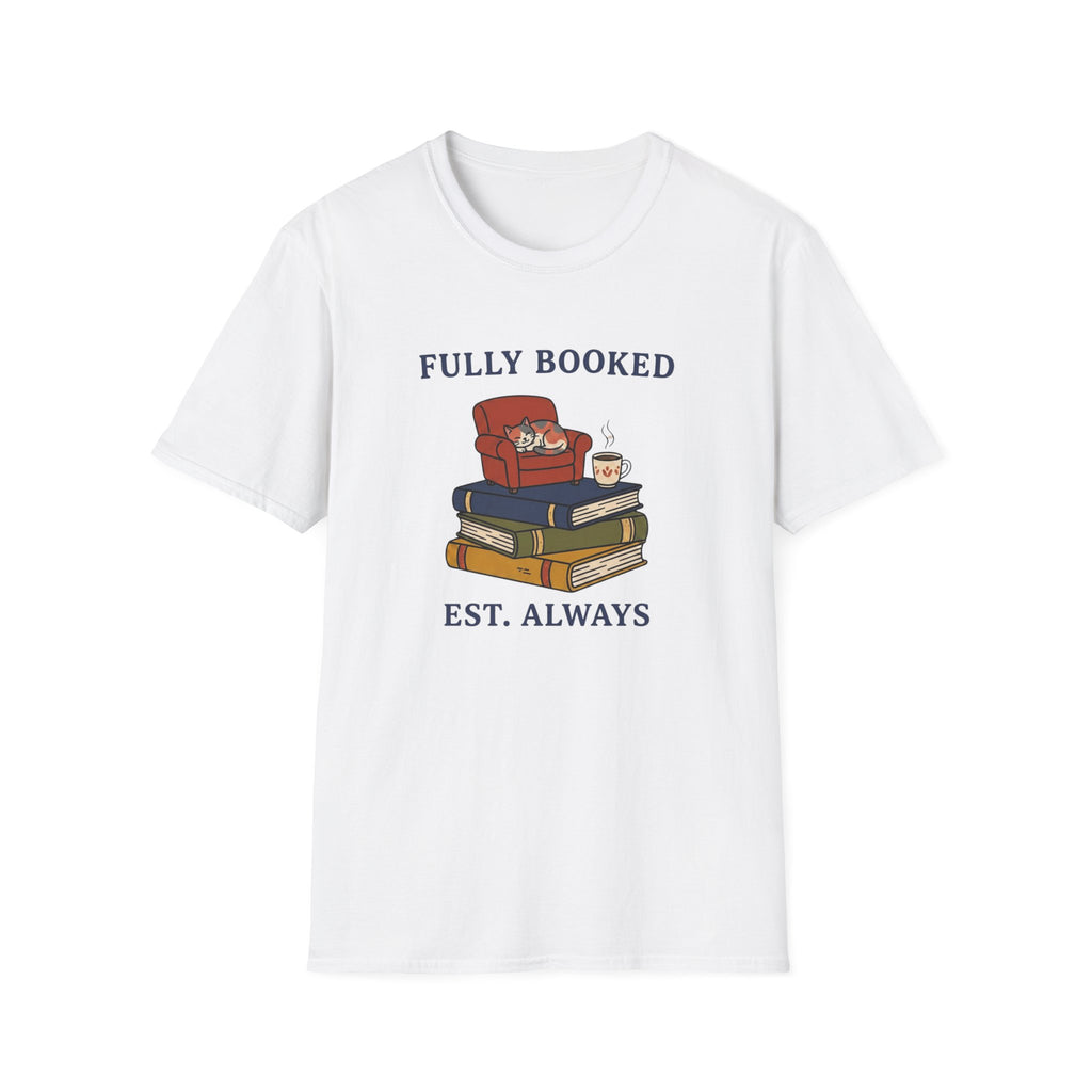 Fully Booked Cat T-Shirt
