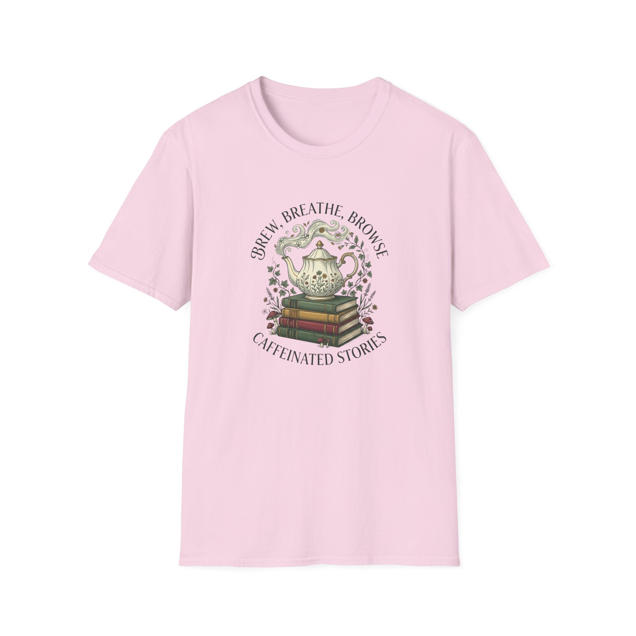 Brew, Breathe, Browse T-Shirt