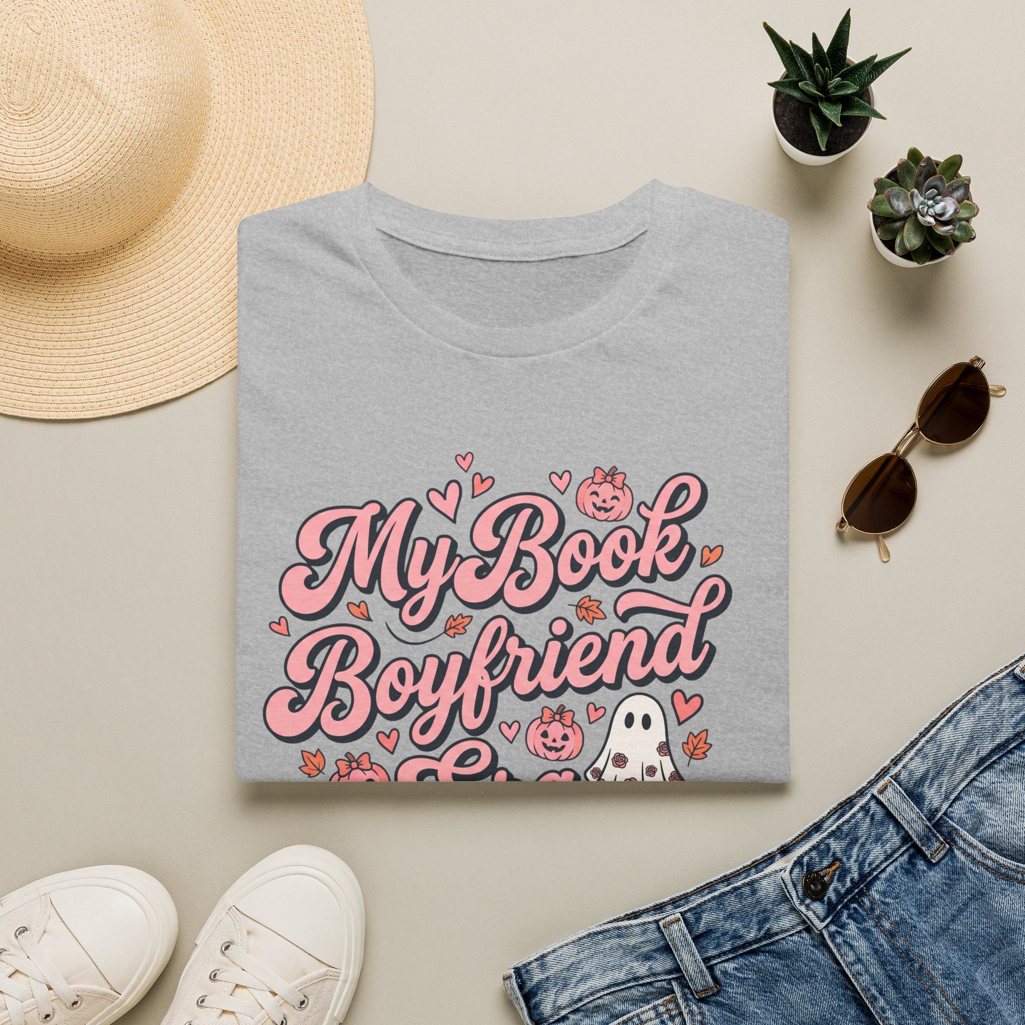 Book Boyfriend Era Halloween T-Shirt
