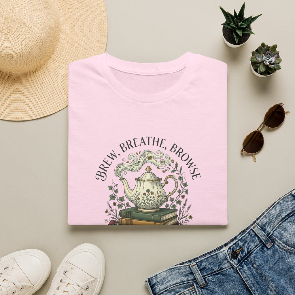 Brew, Breathe, Browse T-Shirt