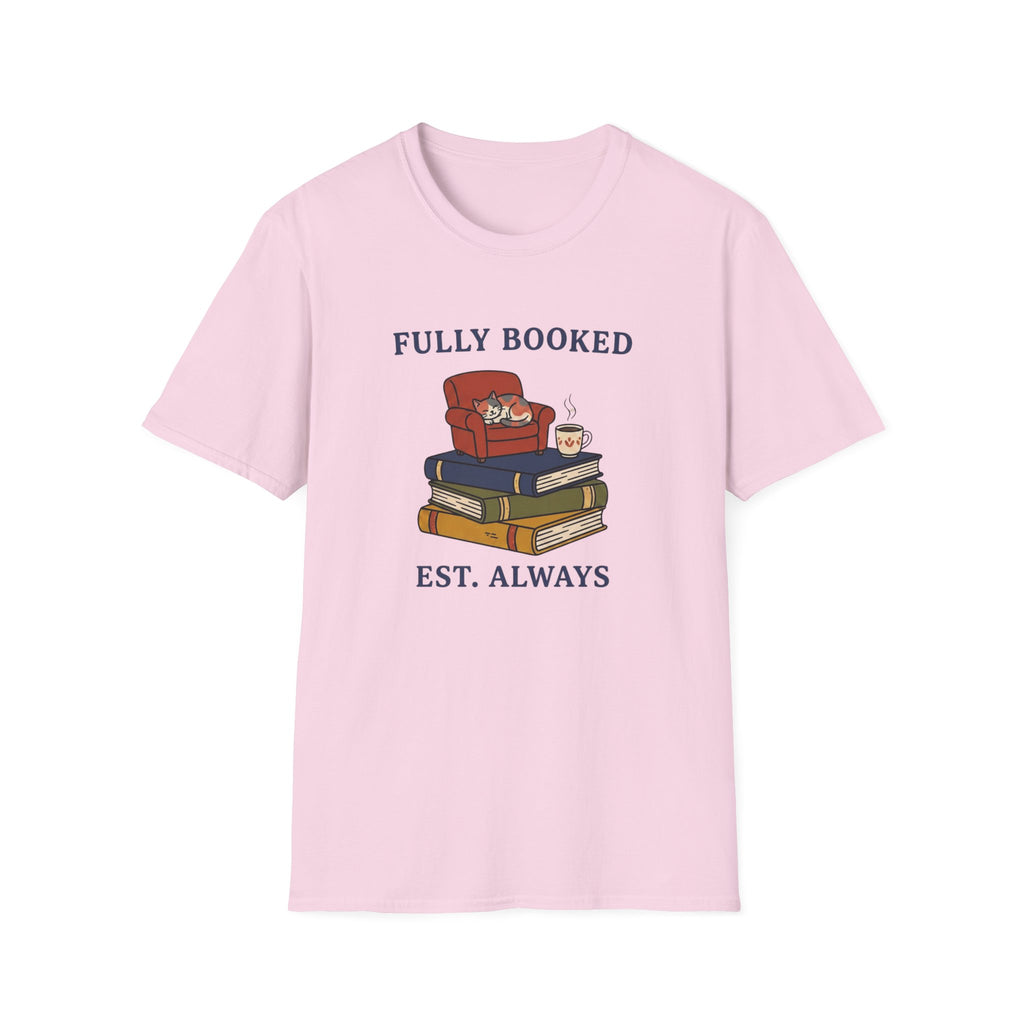 Fully Booked Cat T-Shirt