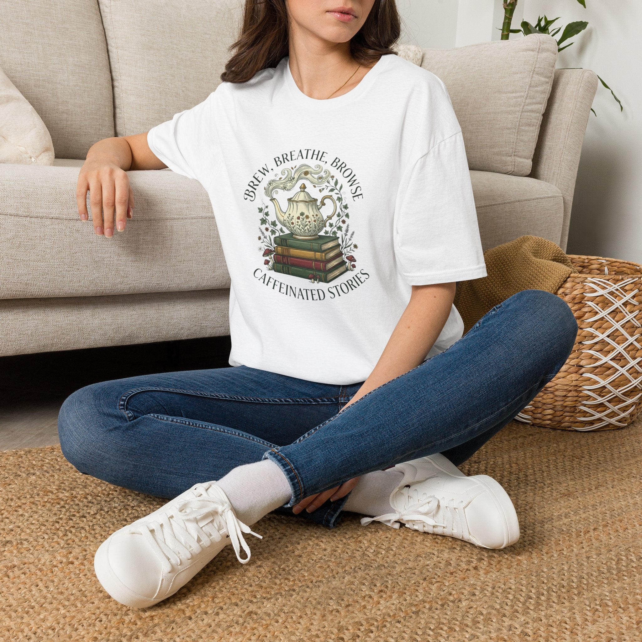 Brew, Breathe, Browse T-Shirt