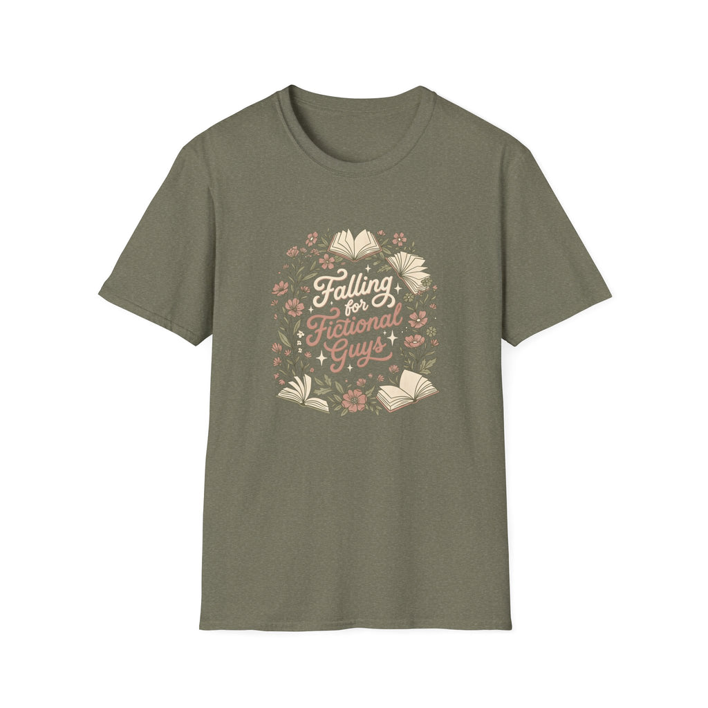 Falling for Fictional Guys T-Shirt