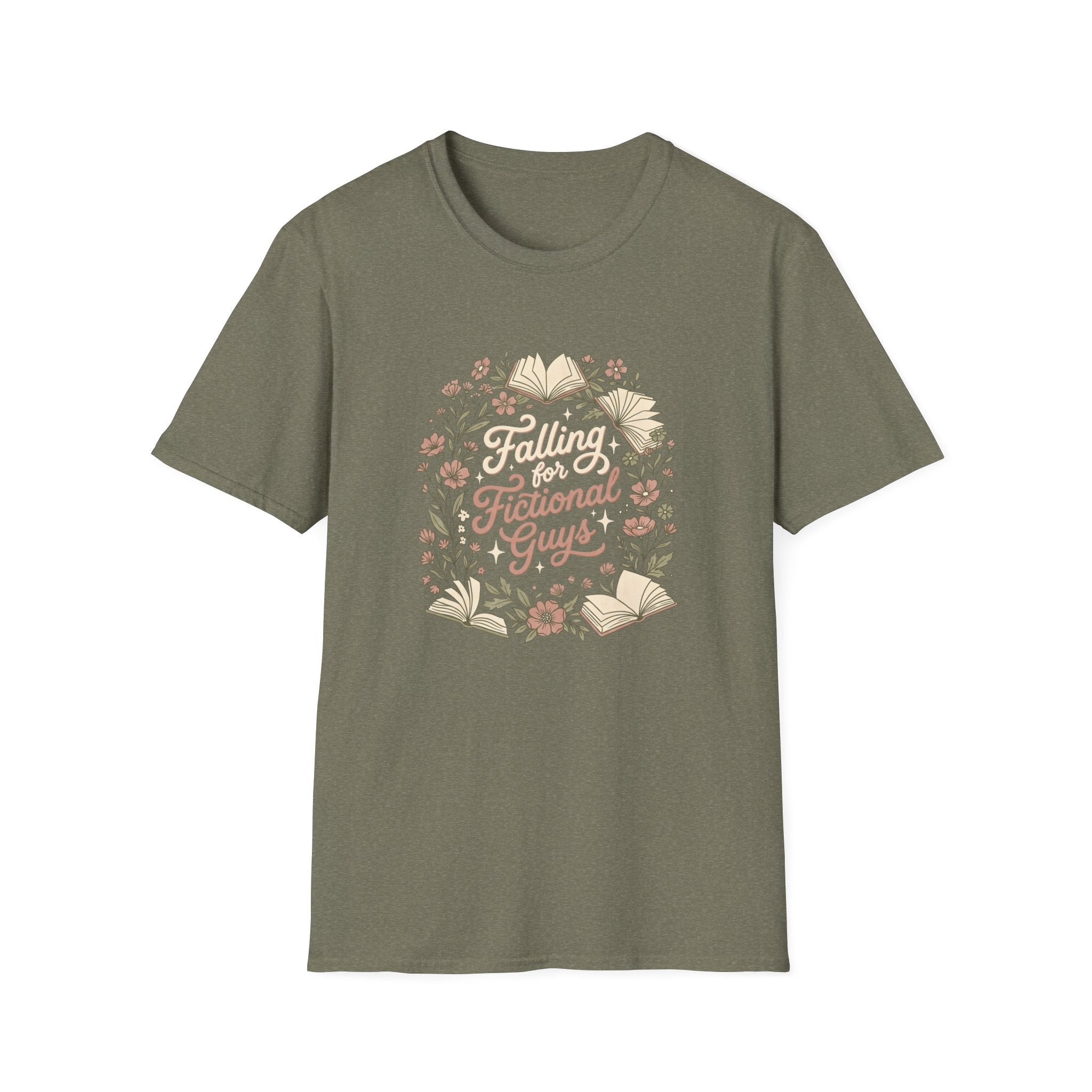 Falling for Fictional Guys T-Shirt
