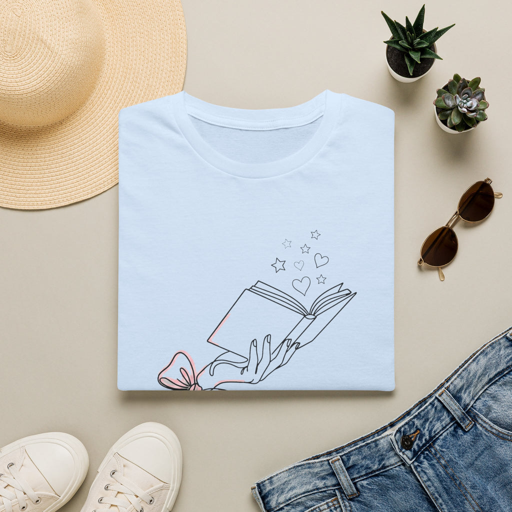 Line Art Book T-Shirt