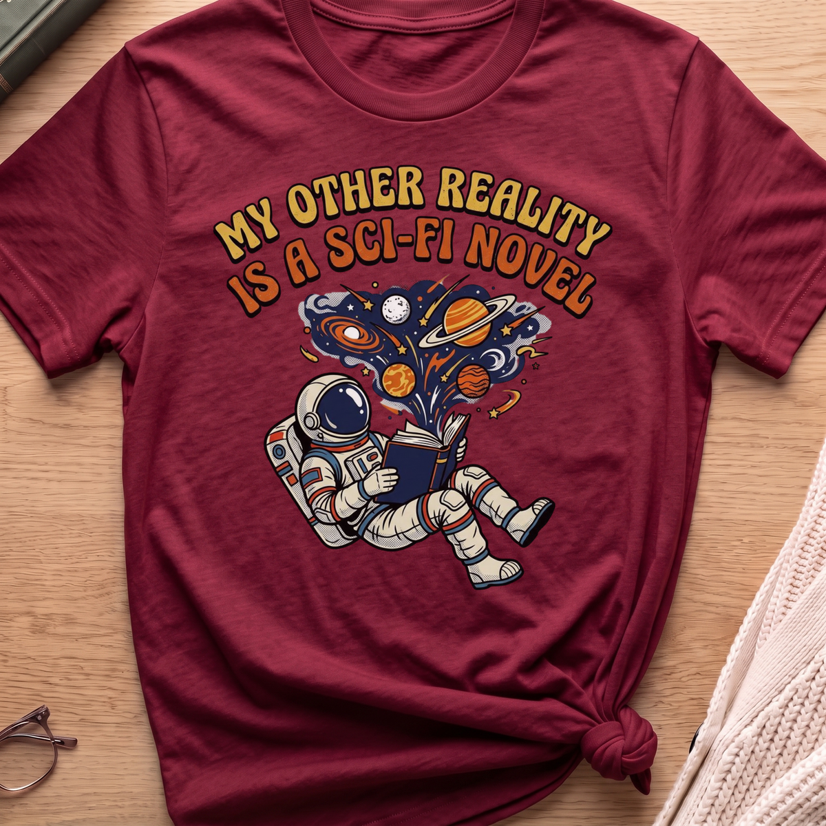 Sci-Fi Novel T-Shirt