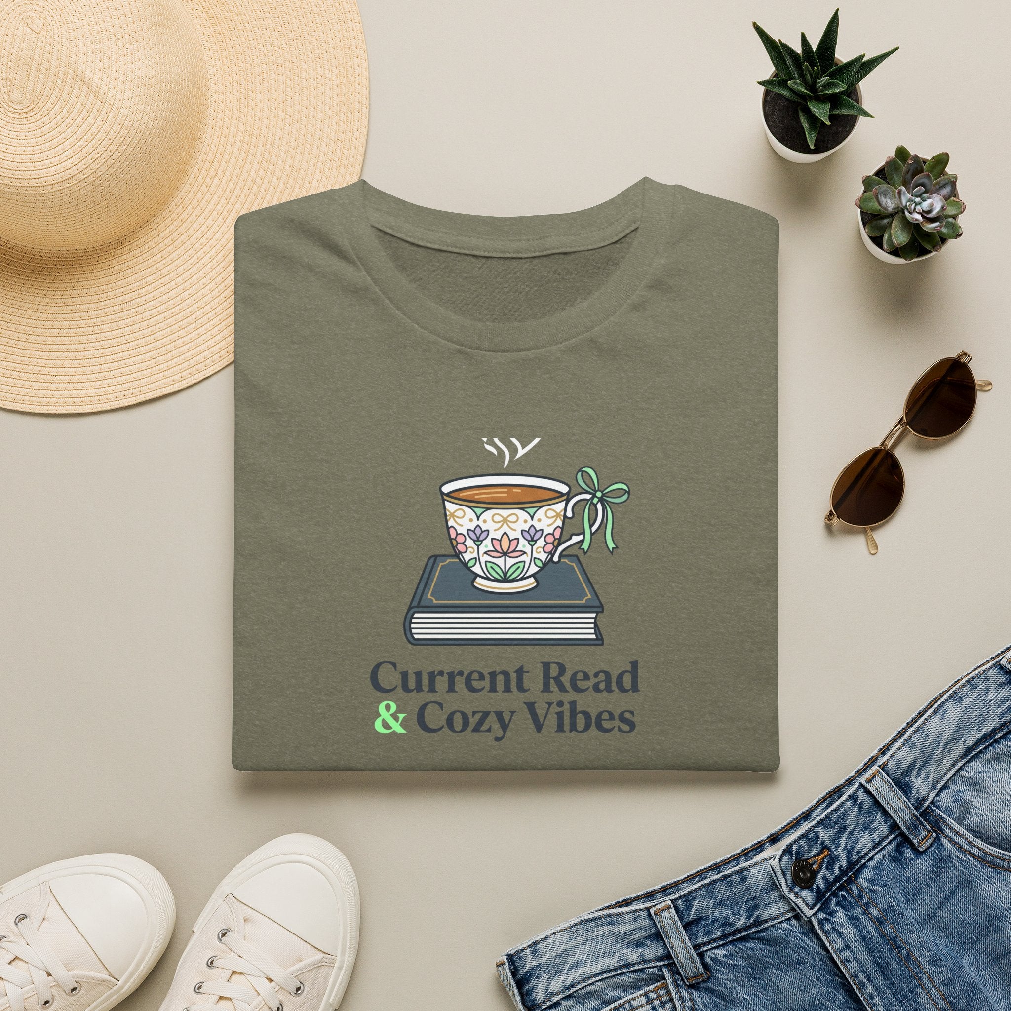 Current Read & Cozy Vibes T-Shirt