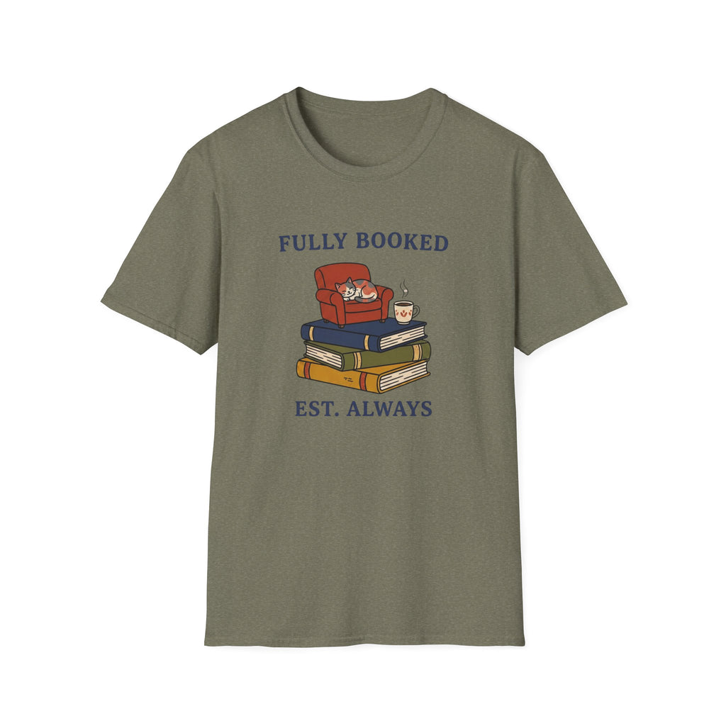 Fully Booked Cat T-Shirt