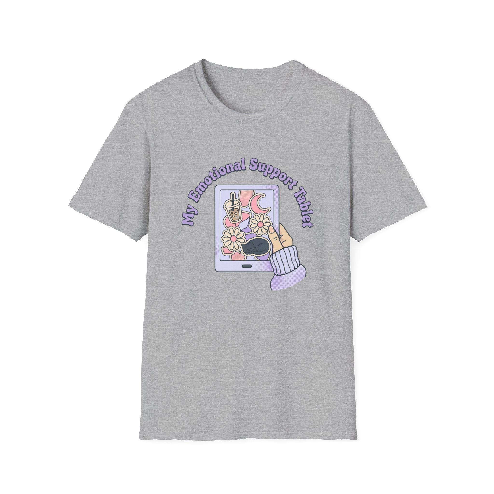 Emotional Support Tablet T-Shirt