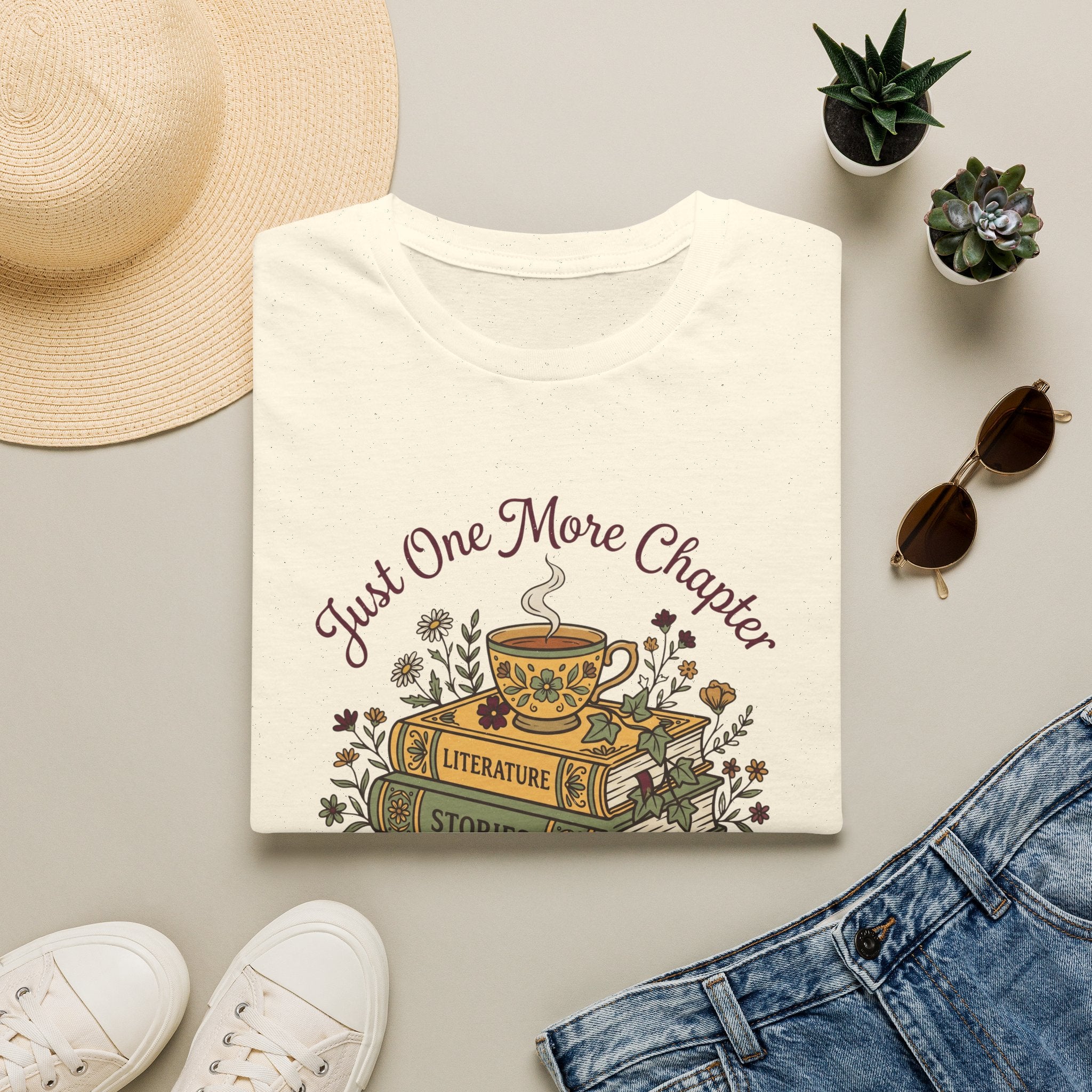 One More Chapter Tea T-Shirt
