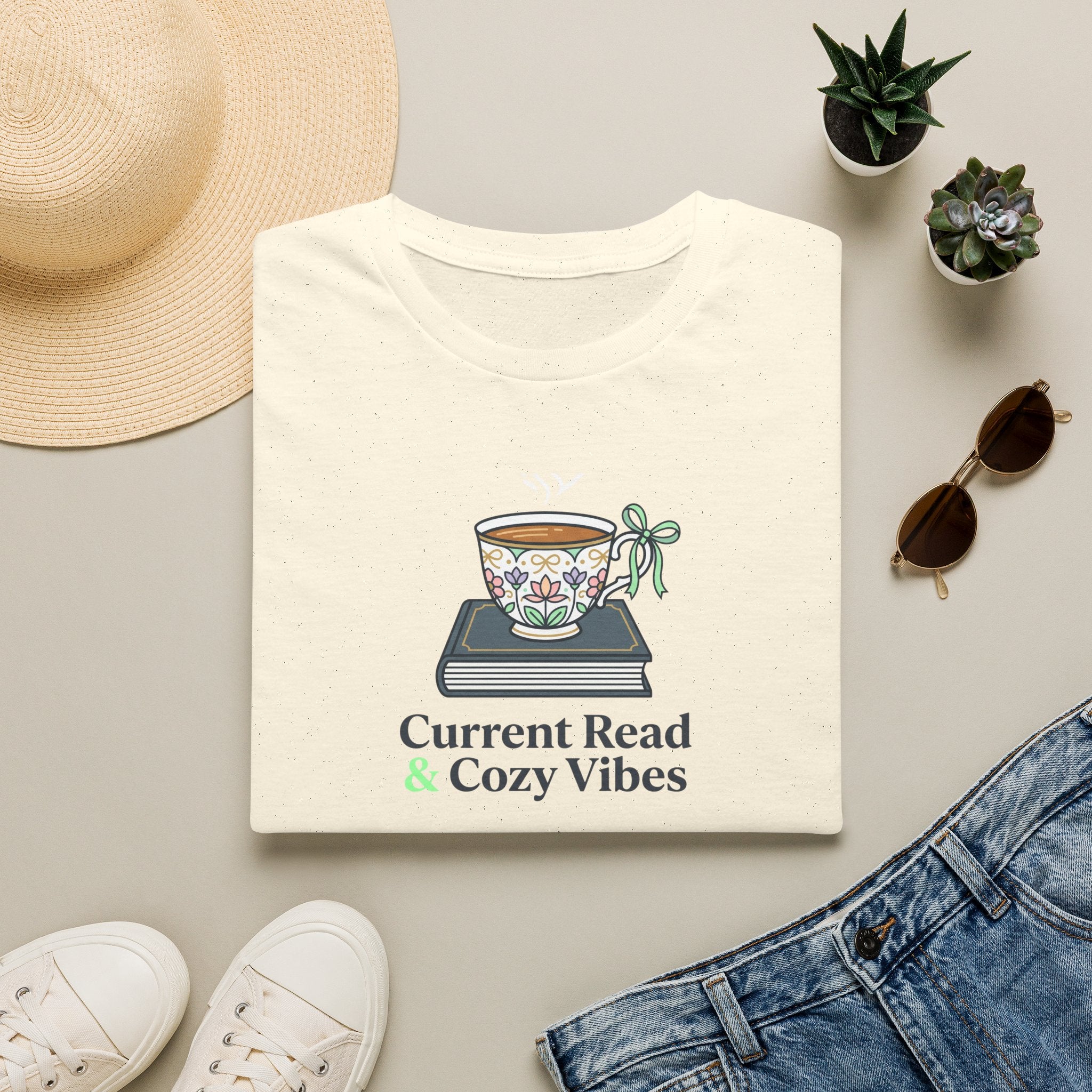 Current Read & Cozy Vibes T-Shirt