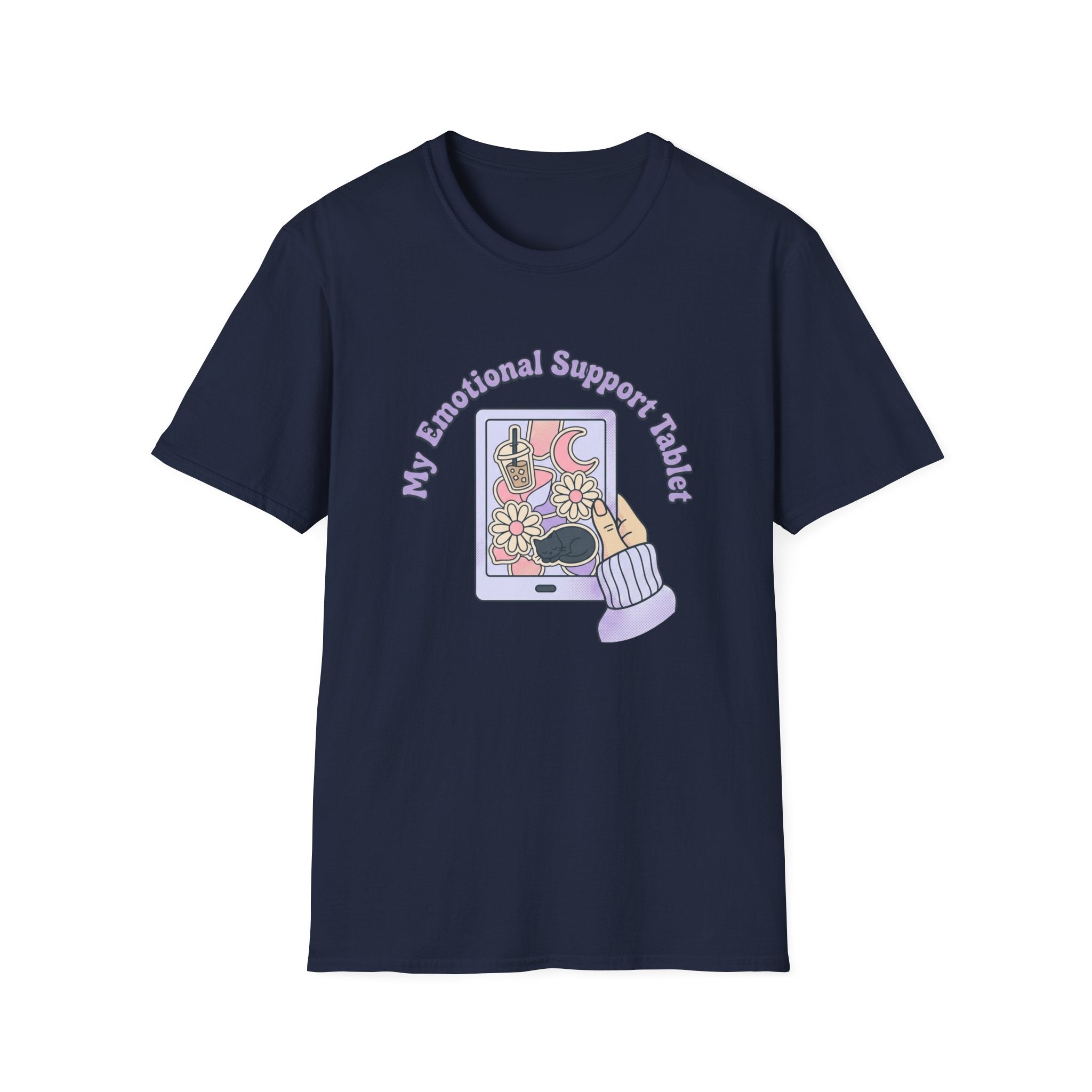 Emotional Support Tablet T-Shirt