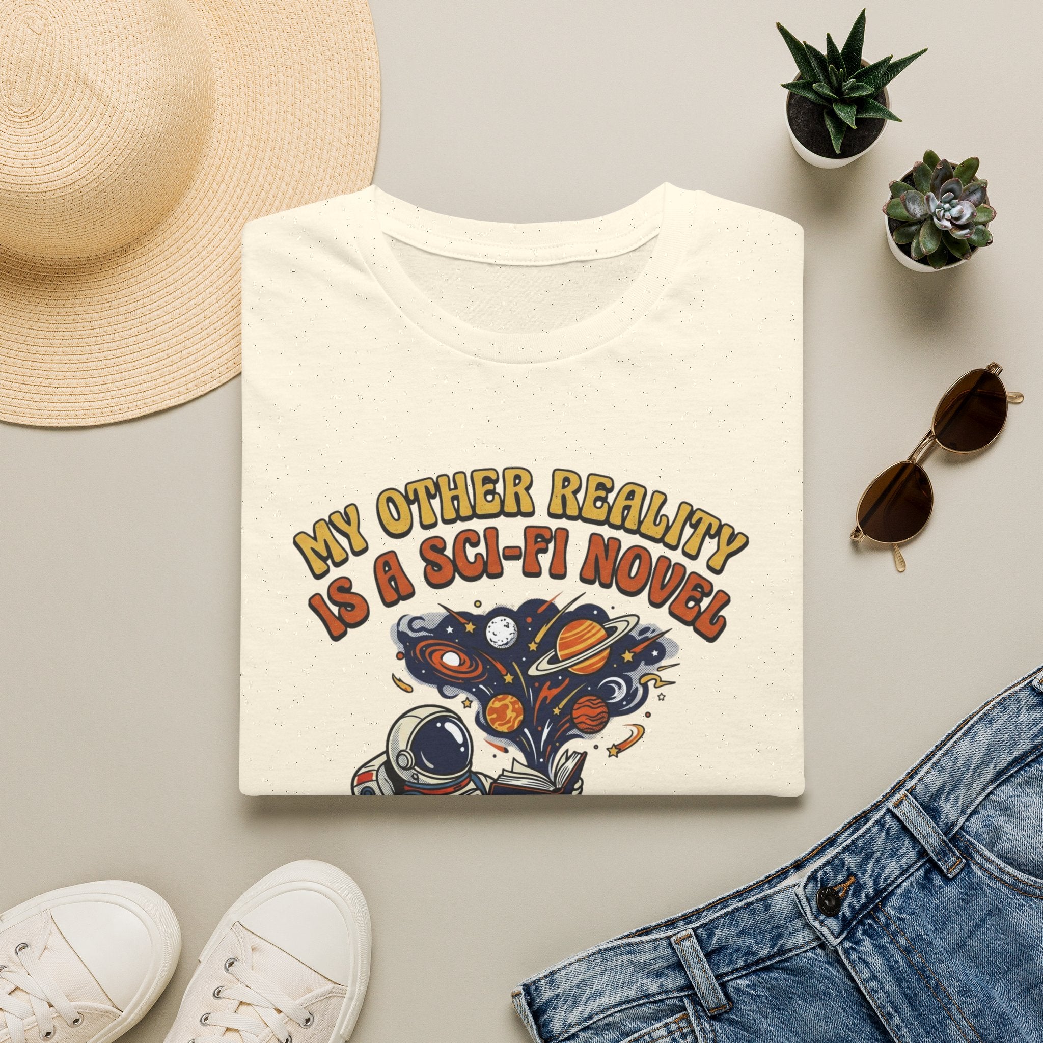 Sci-Fi Novel T-Shirt