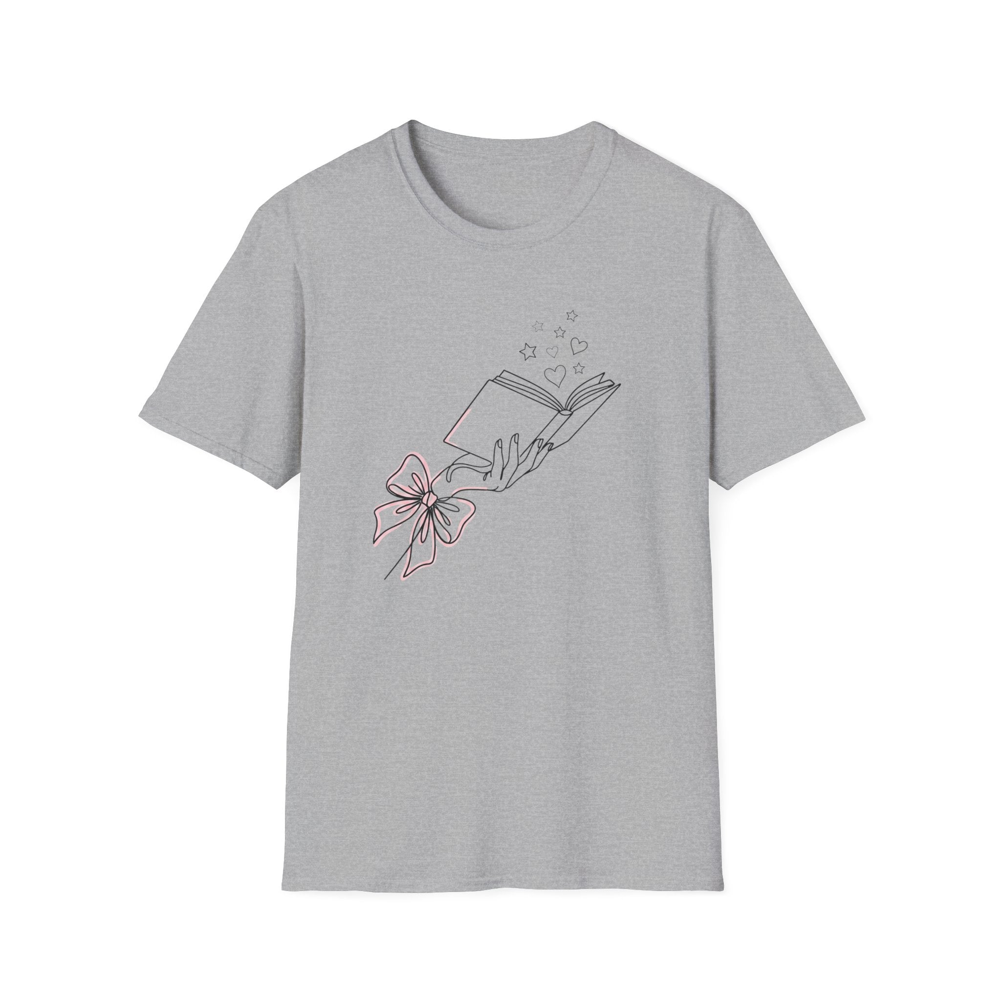 Line Art Book T-Shirt