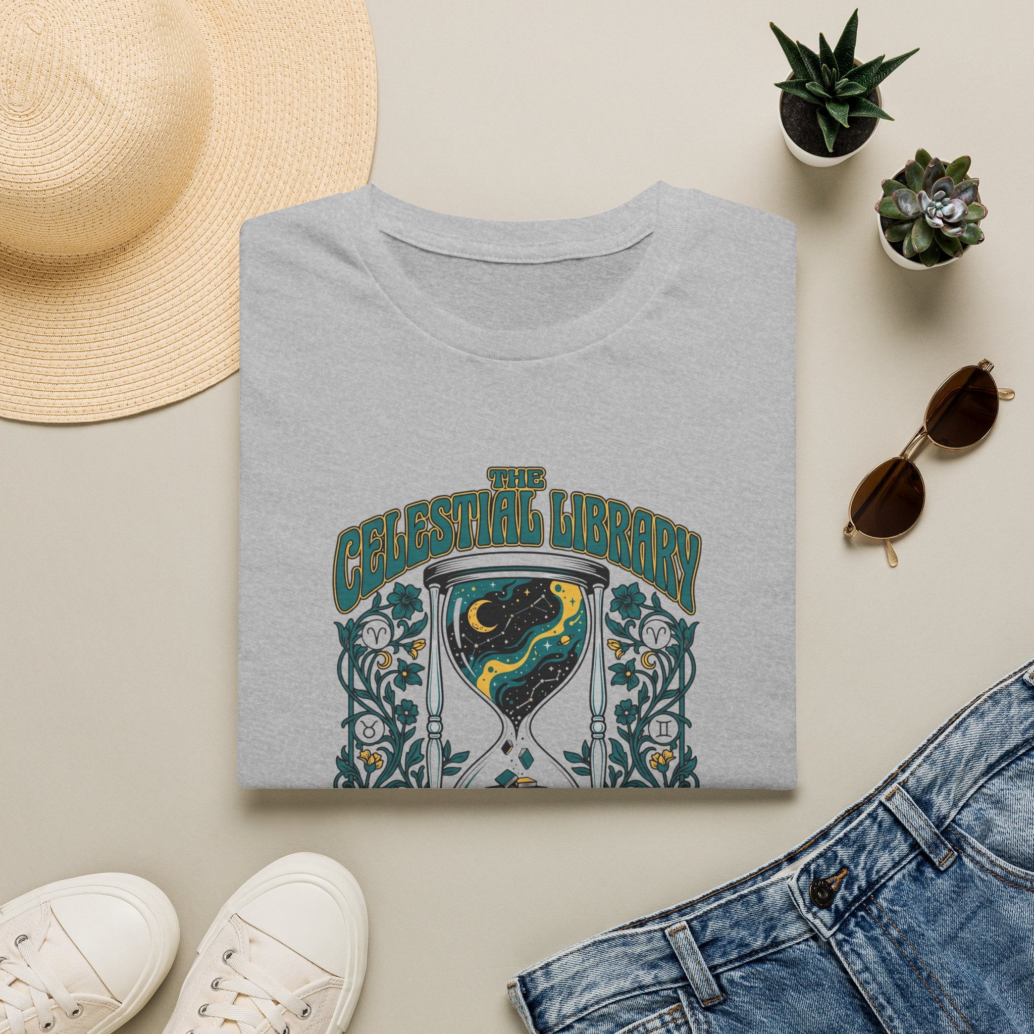 Celestrial Library T-Shirt