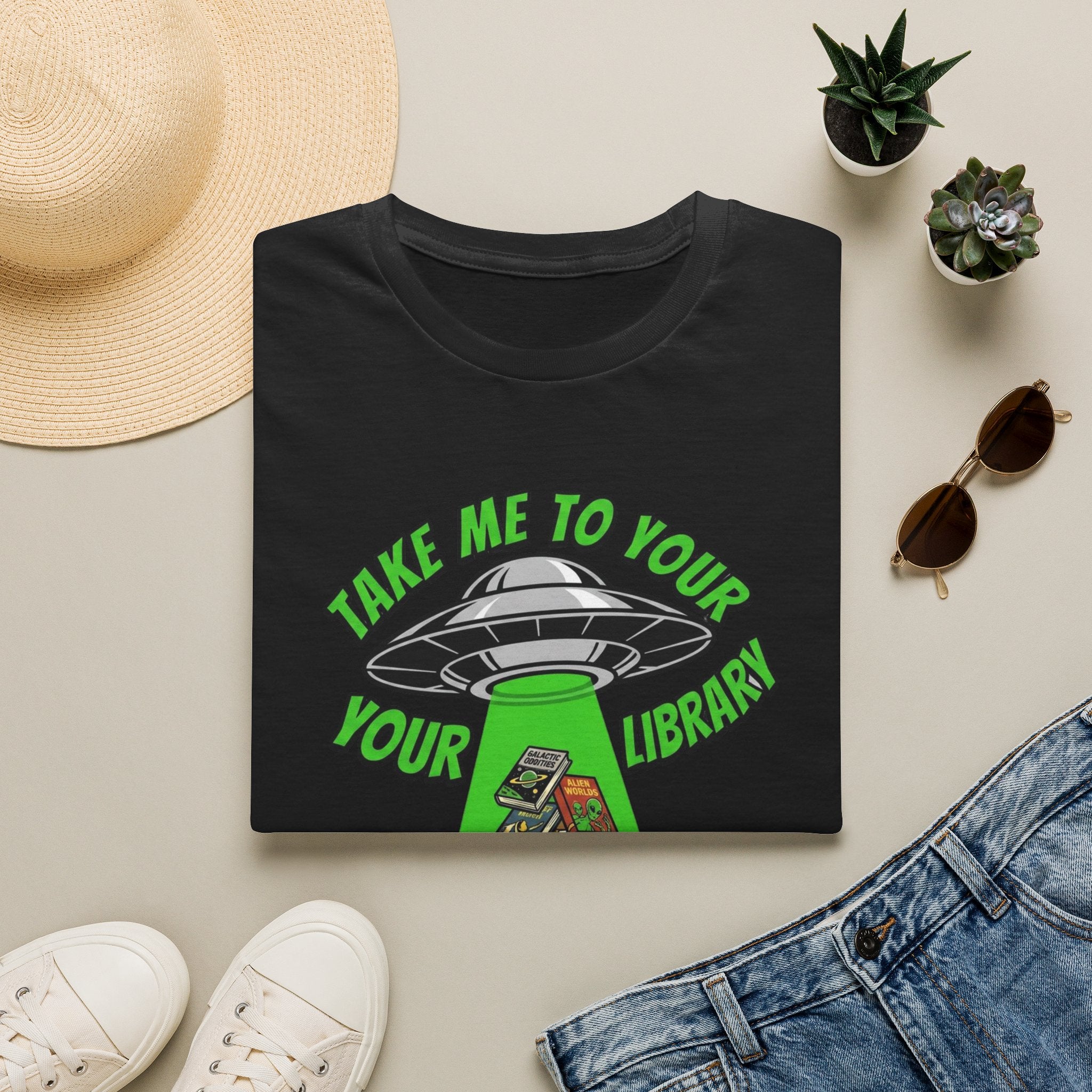 Take me to your Library T-Shirt
