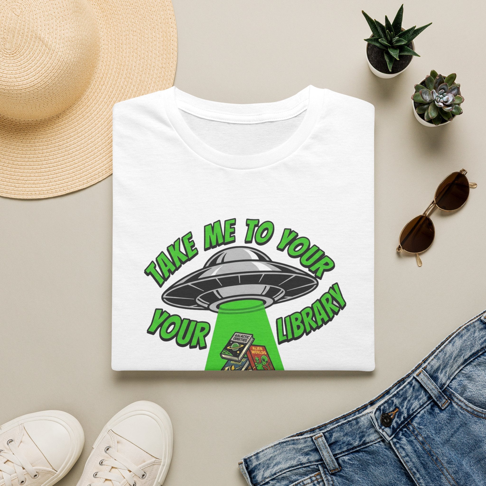 Take me to your Library T-Shirt