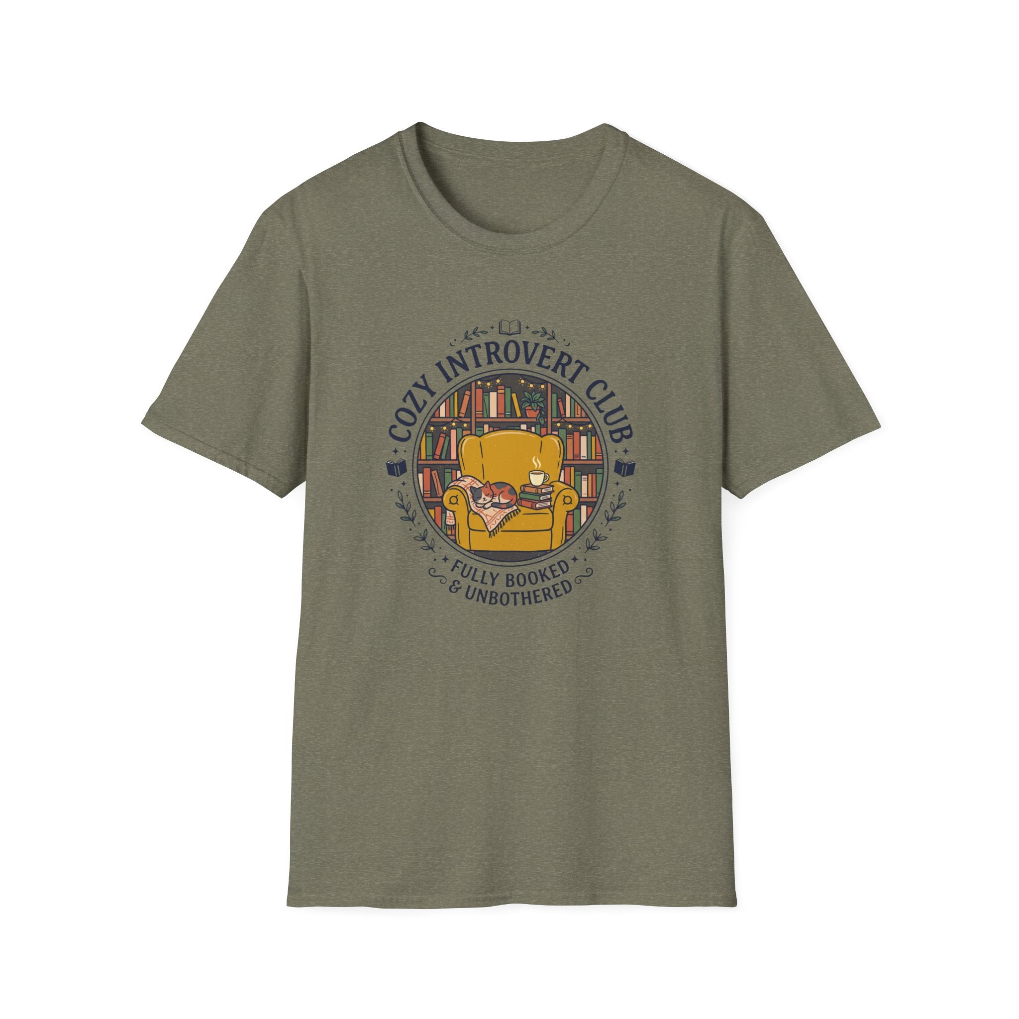 Cozy Introvert Club T-Shirt