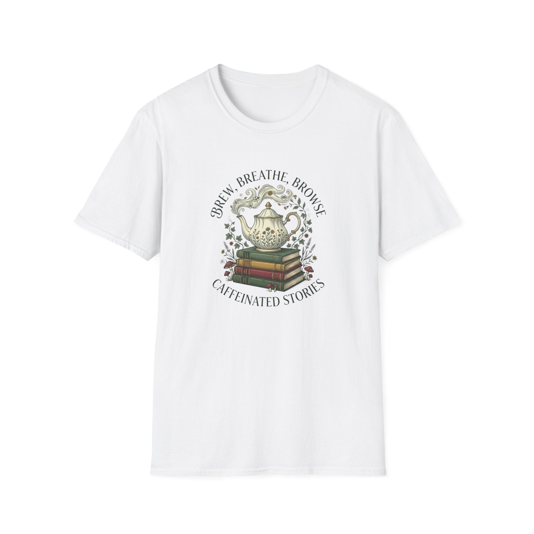 Brew, Breathe, Browse T-Shirt