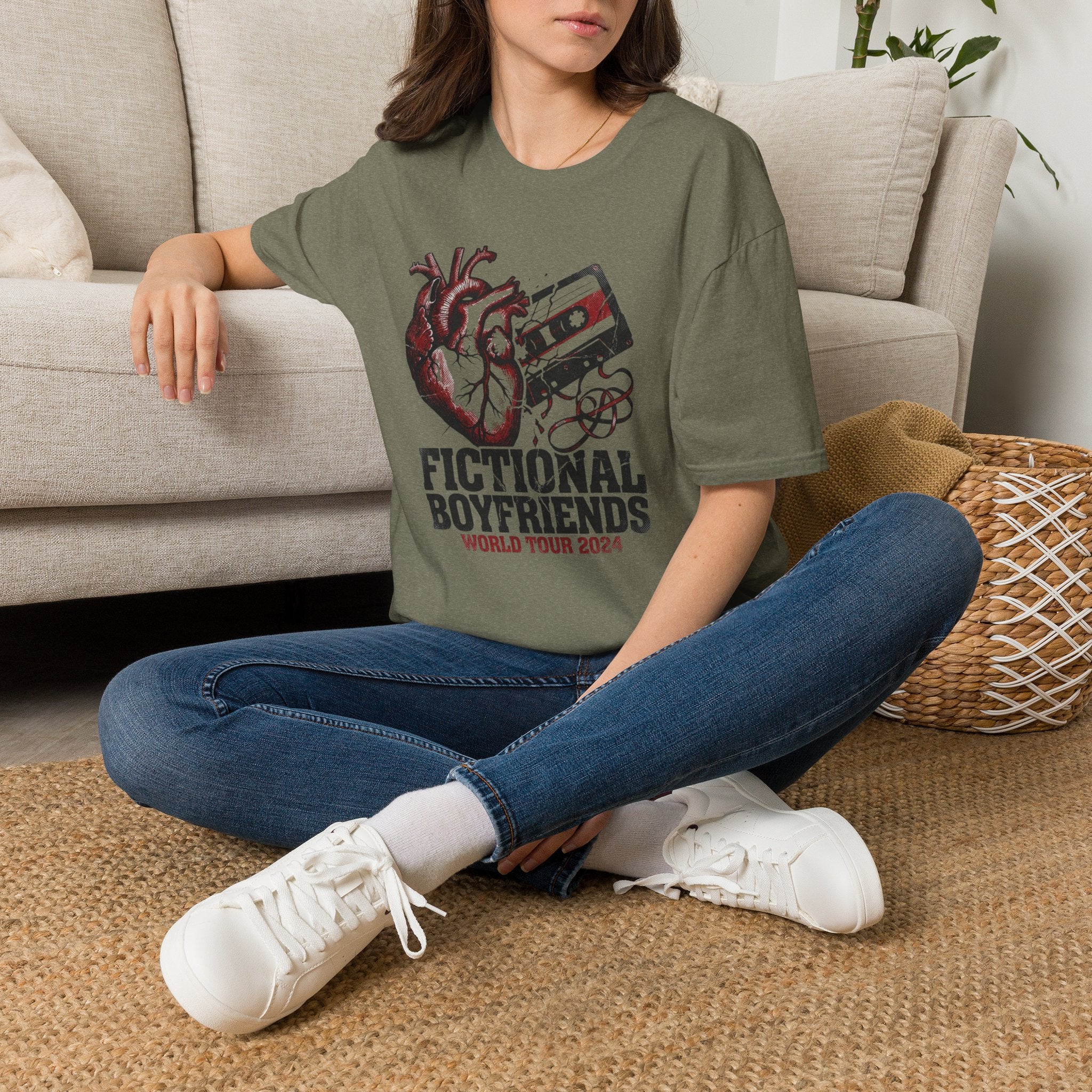 Fictional Boyfriend Tape T-Shirt