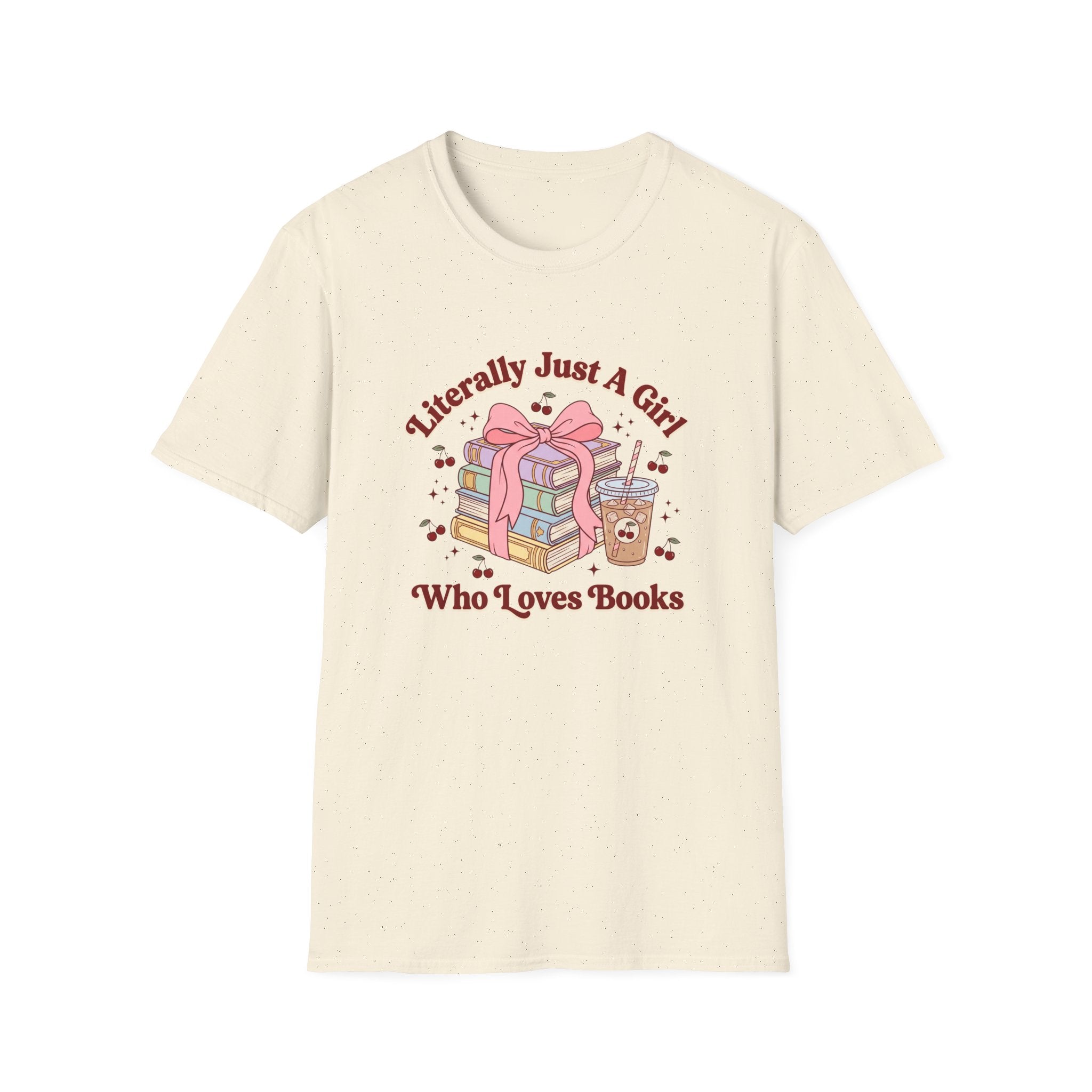 A Girl Who Loves Books T-Shirt