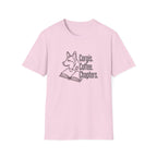 Corgis, Coffee, Chapters T-Shirt