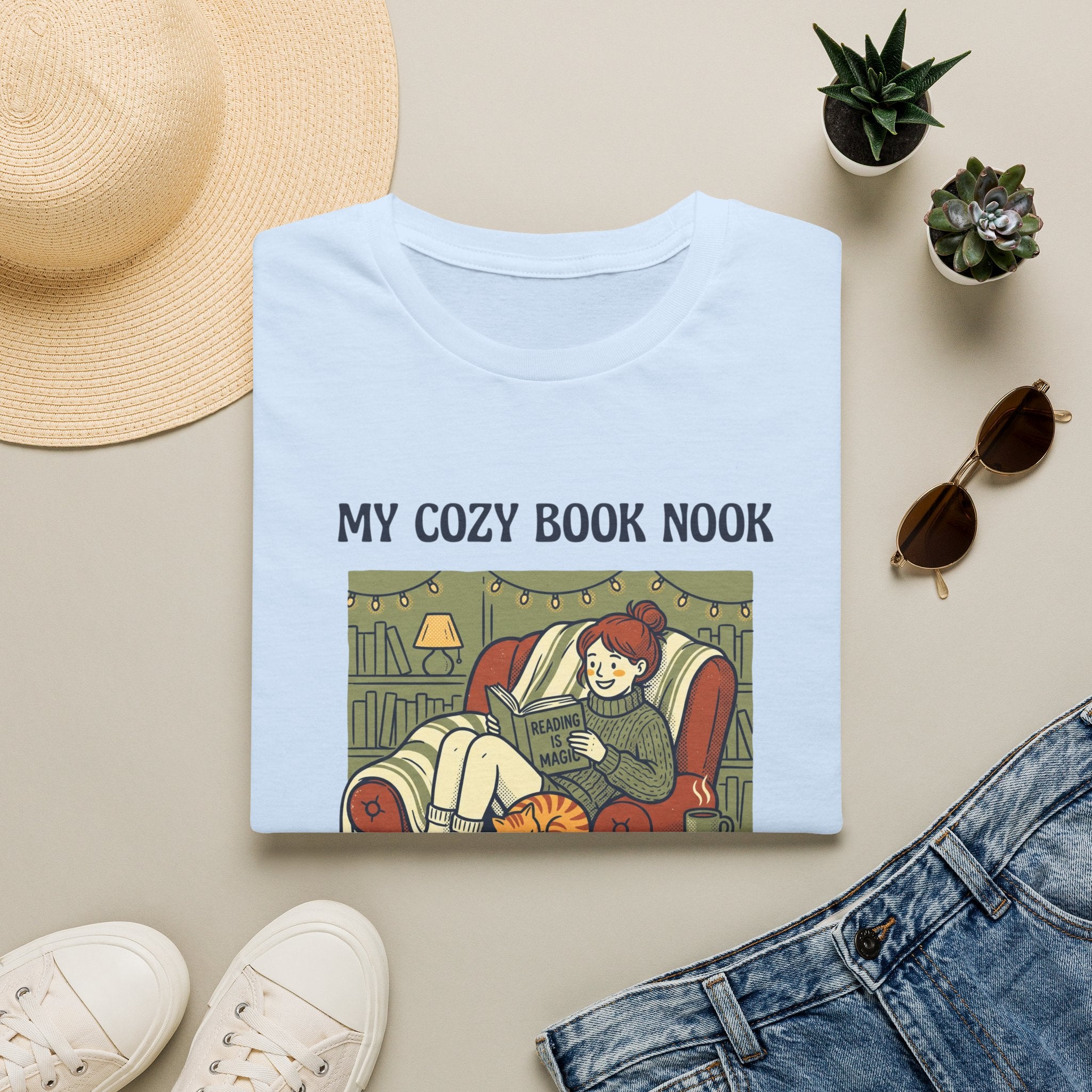 Cozy Book Nook T-Shirt