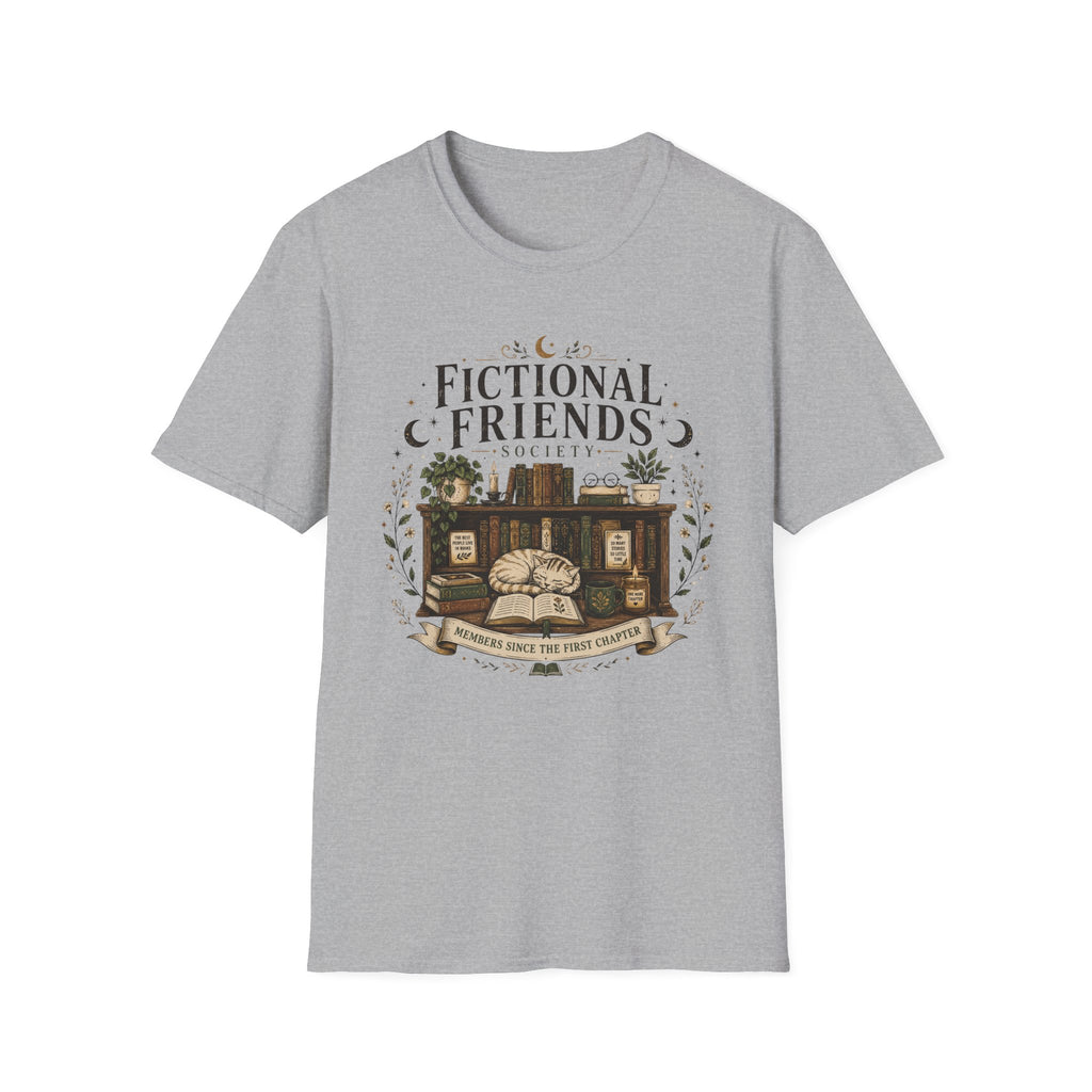Fictional Friends Cat T-Shirt