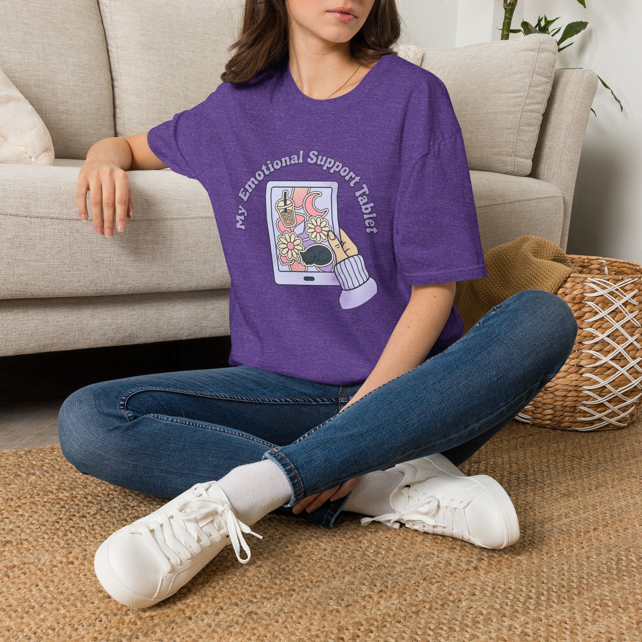 Emotional Support Tablet T-Shirt