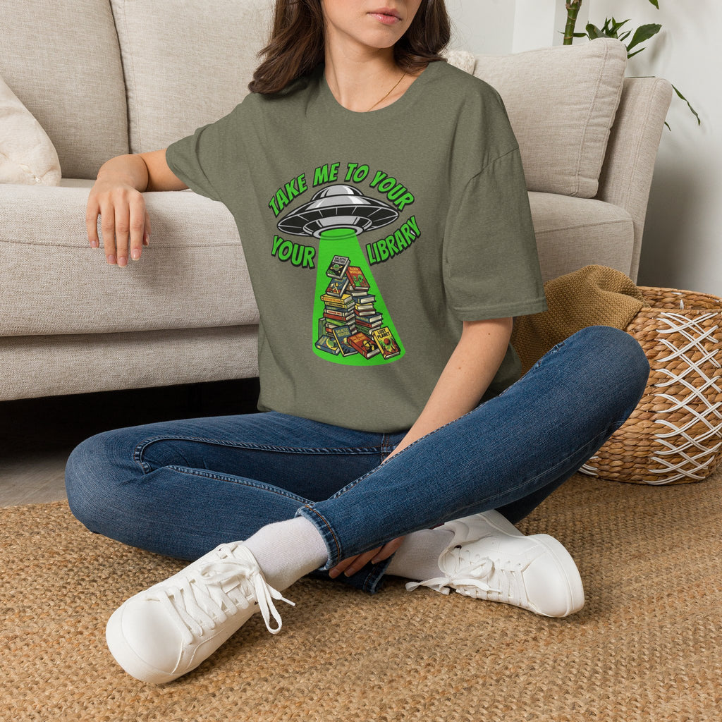 Take me to your Library T-Shirt