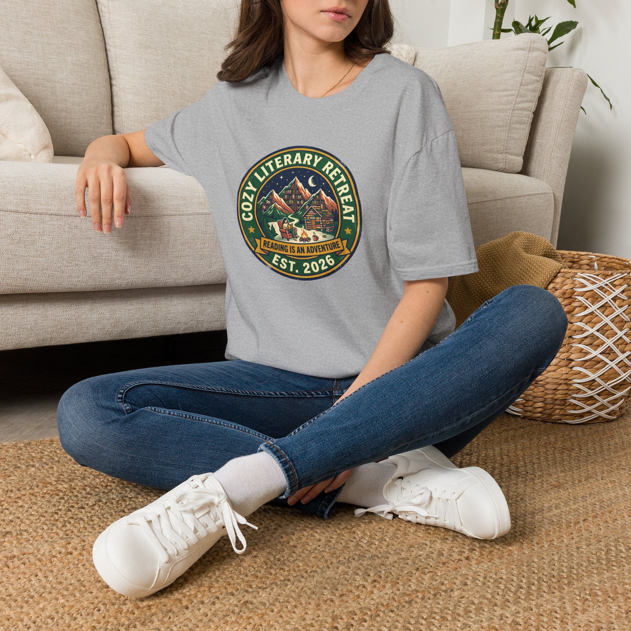 Cozy Literary Retreat T-Shirt