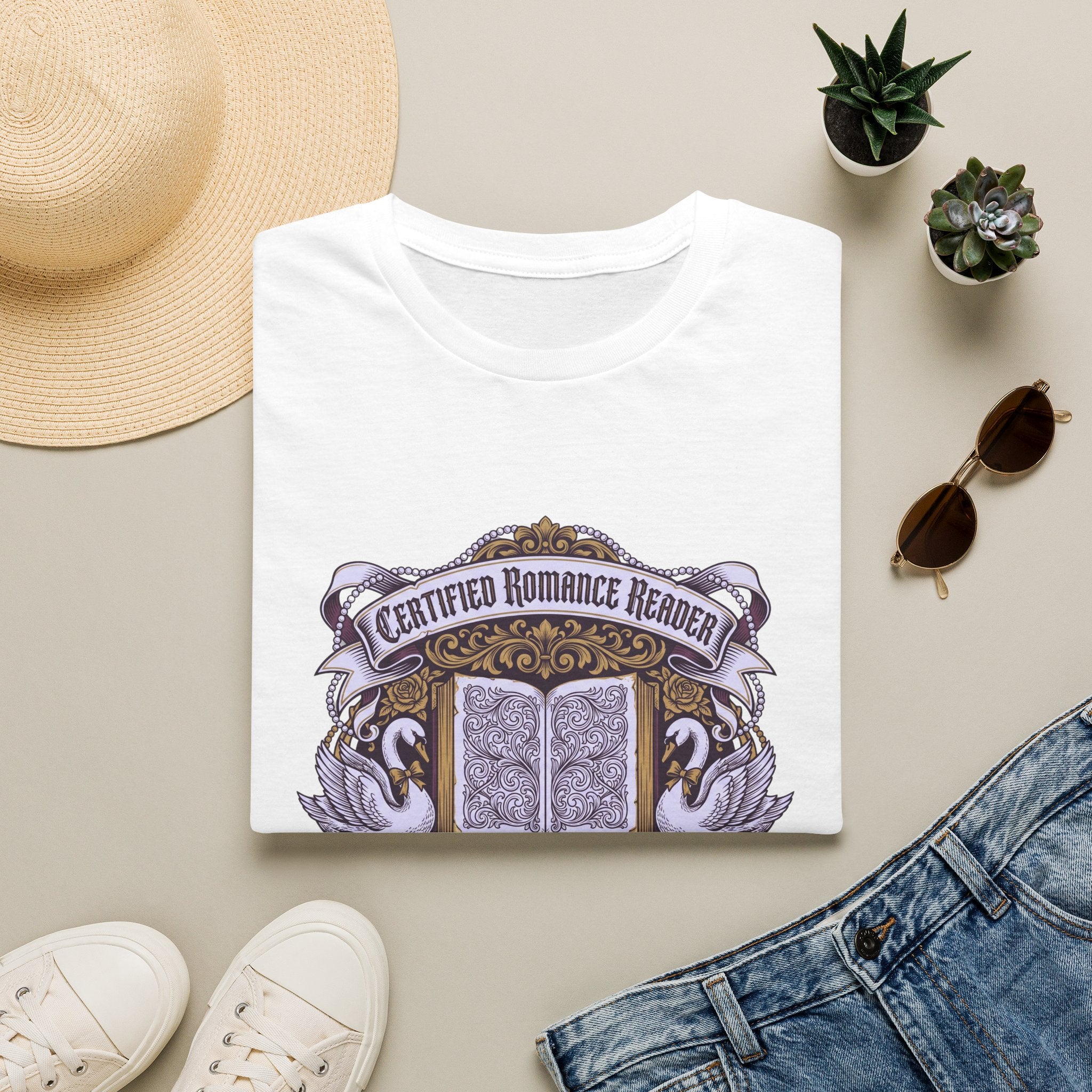 Certified Romance Reader T-Shirt