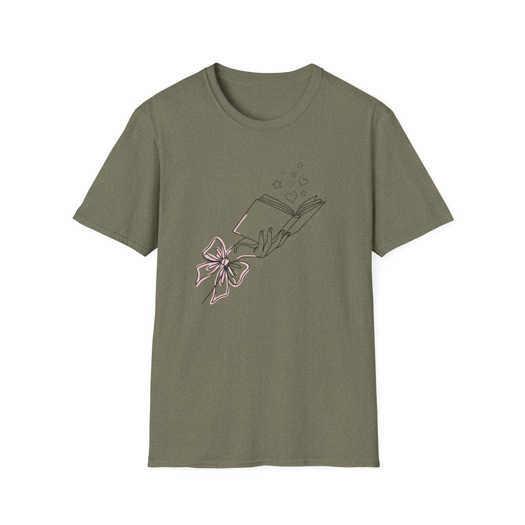 Line Art Book T-Shirt