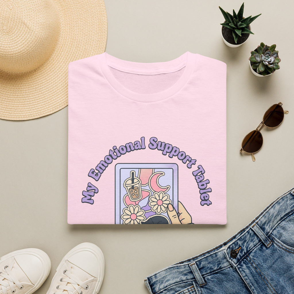 Emotional Support Tablet T-Shirt