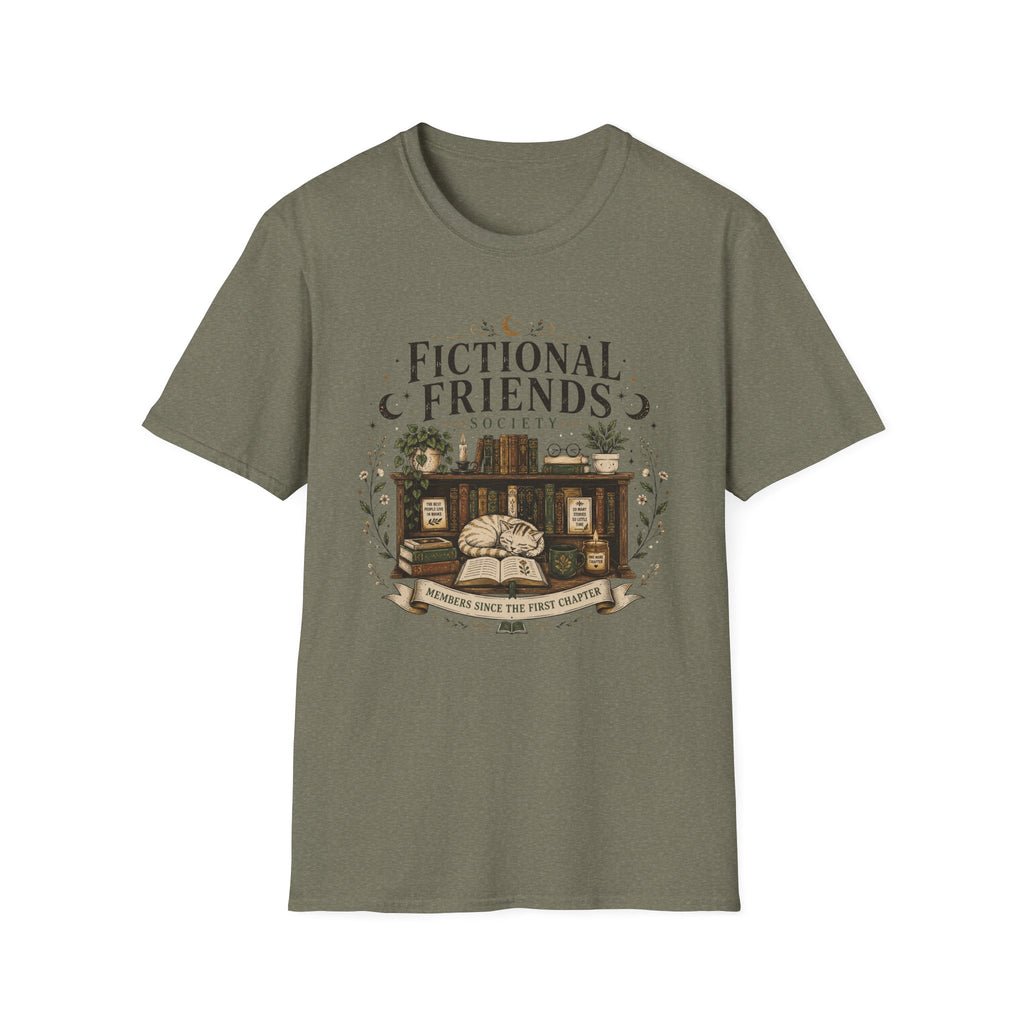 Fictional Friends Cat T-Shirt