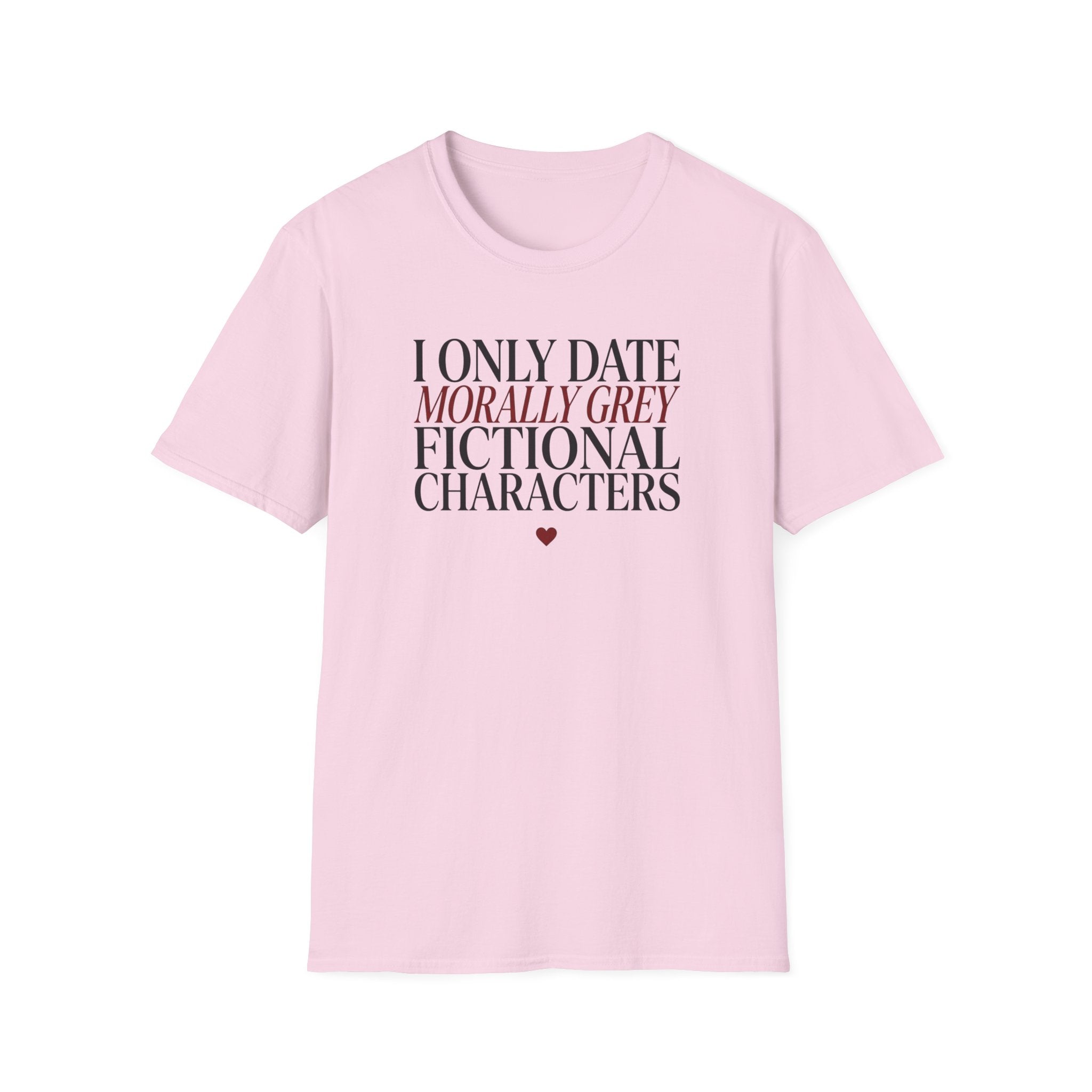 Morally Grey Fictional Characters T-Shirt