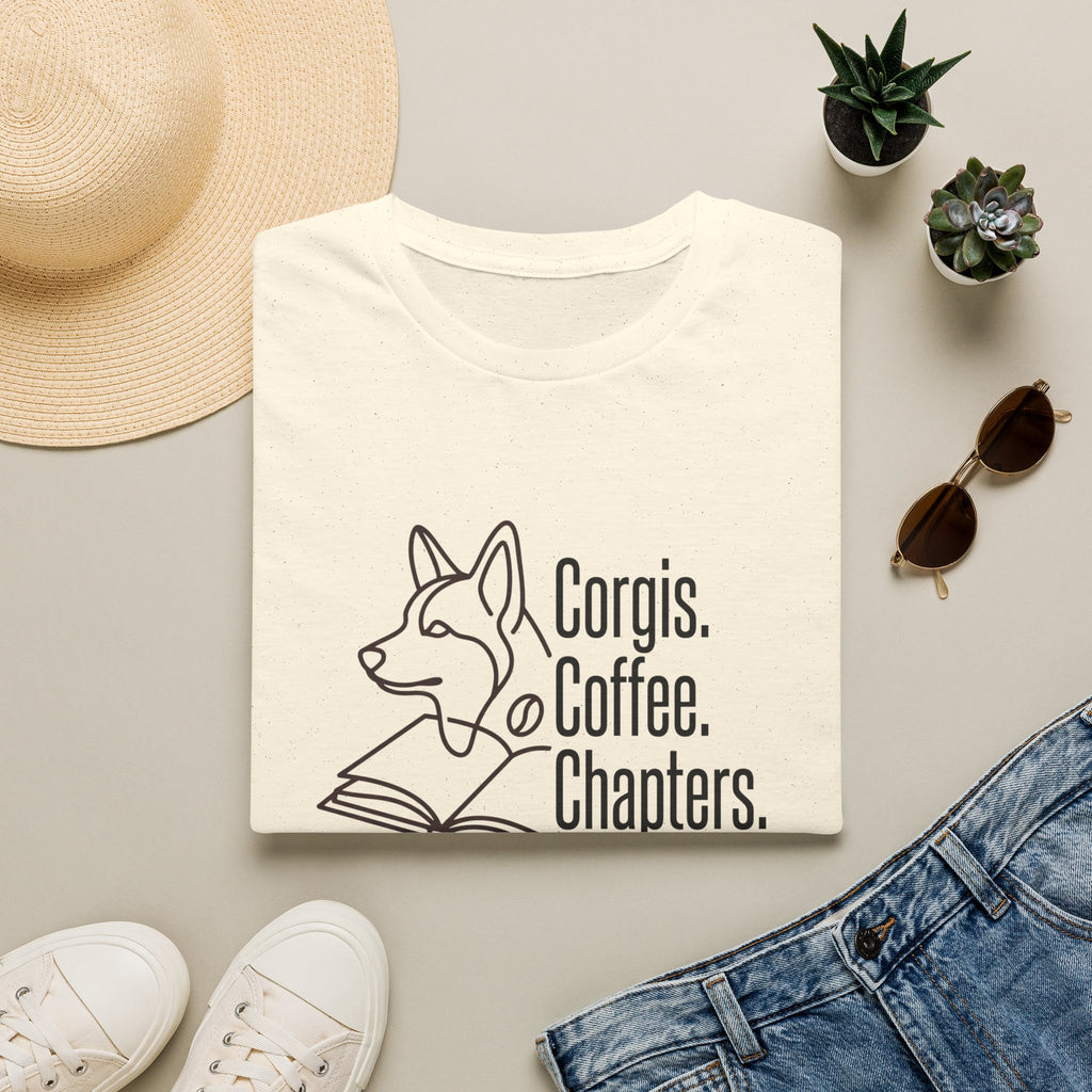 Corgis, Coffee, Chapters T-Shirt