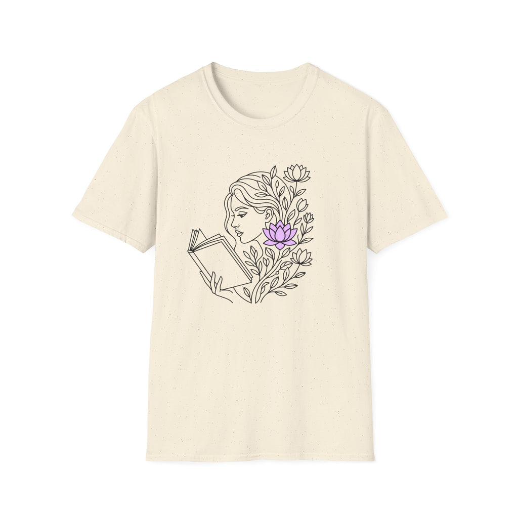Line Art Flower T-Shirt