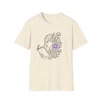 Line Art Flower T-Shirt