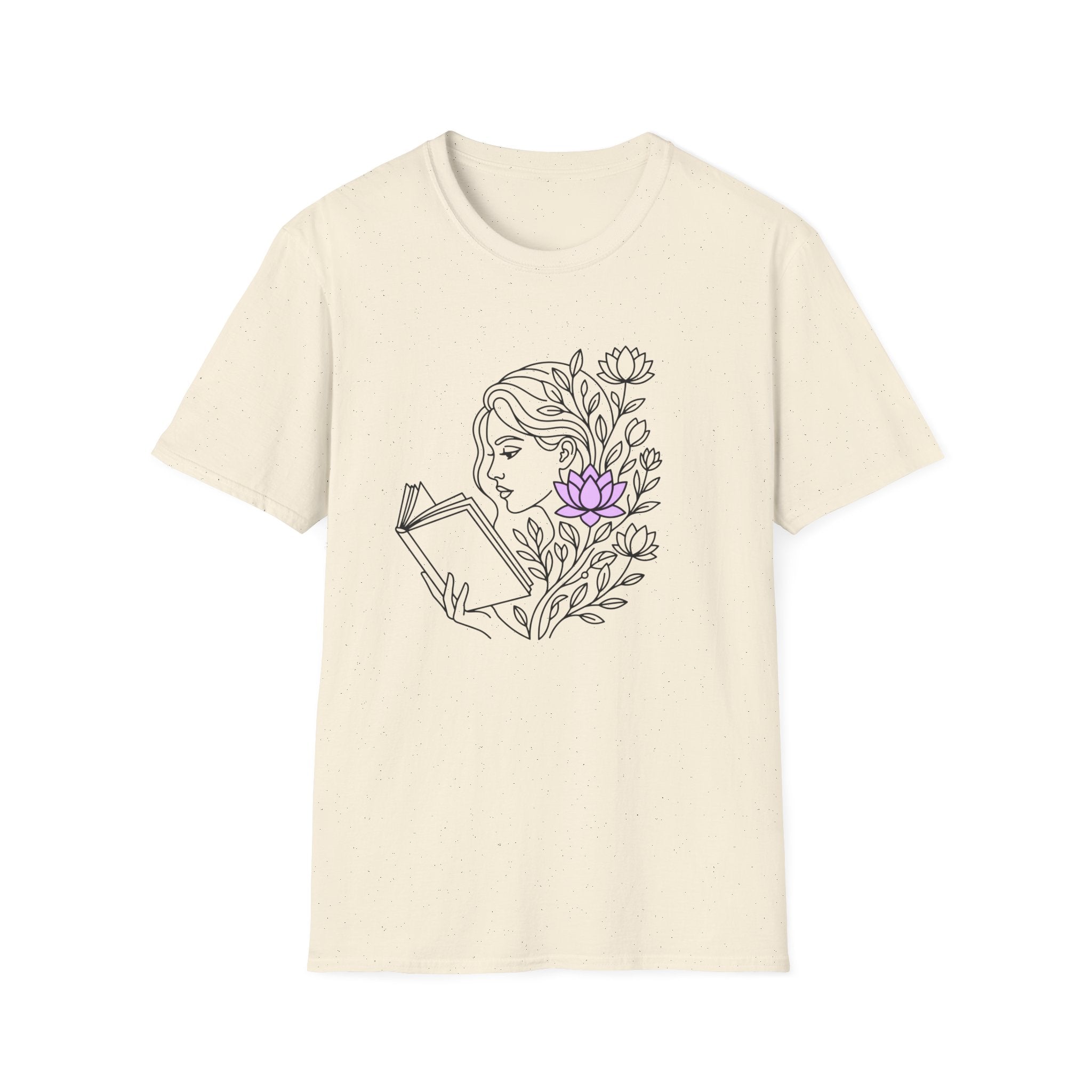 Line Art Flower T-Shirt