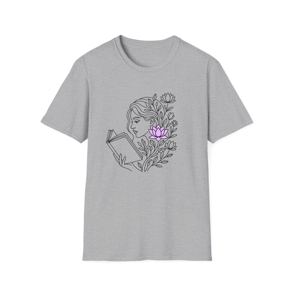 Line Art Flower T-Shirt