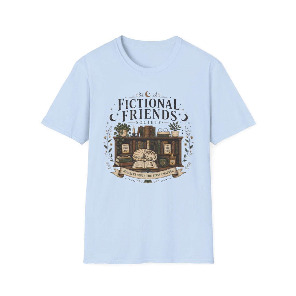 Fictional Friends Cat T-Shirt