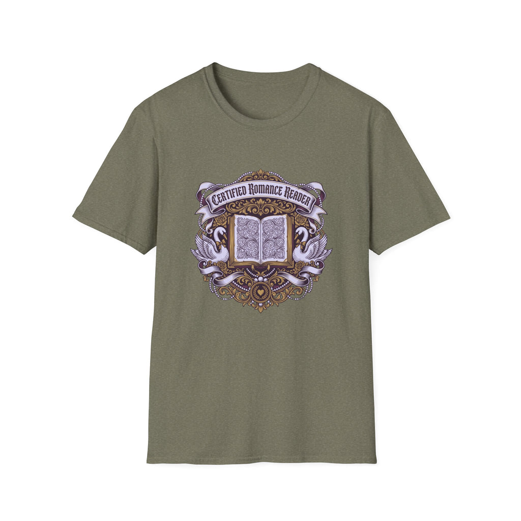 Certified Romance Reader T-Shirt
