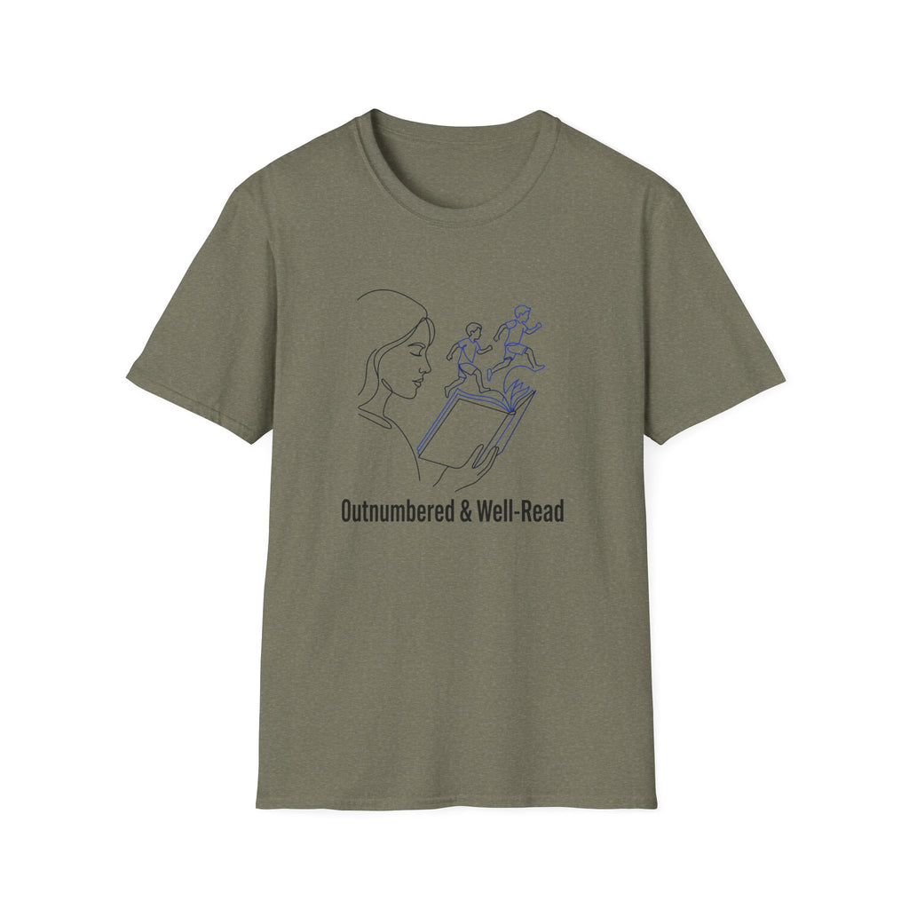 Outnumbered and Well Read T-Shirt