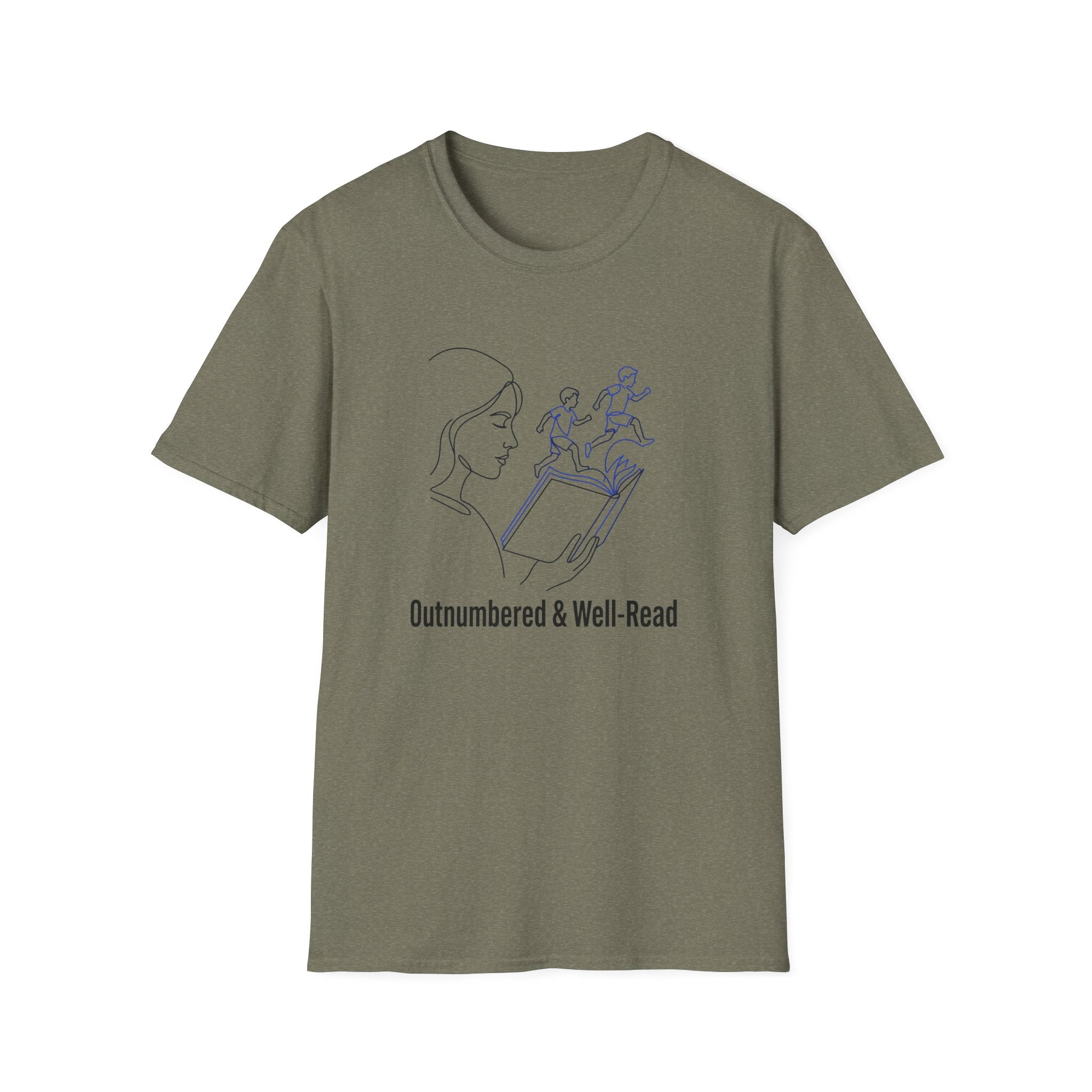 Outnumbered and Well Read T-Shirt