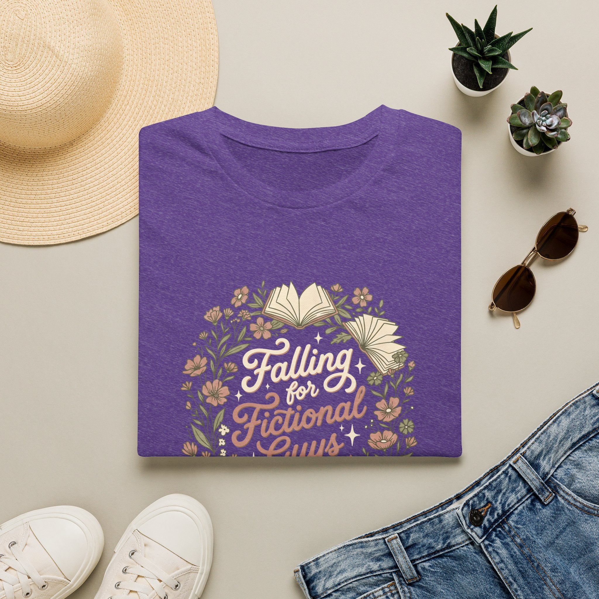 Falling for Fictional Guys T-Shirt