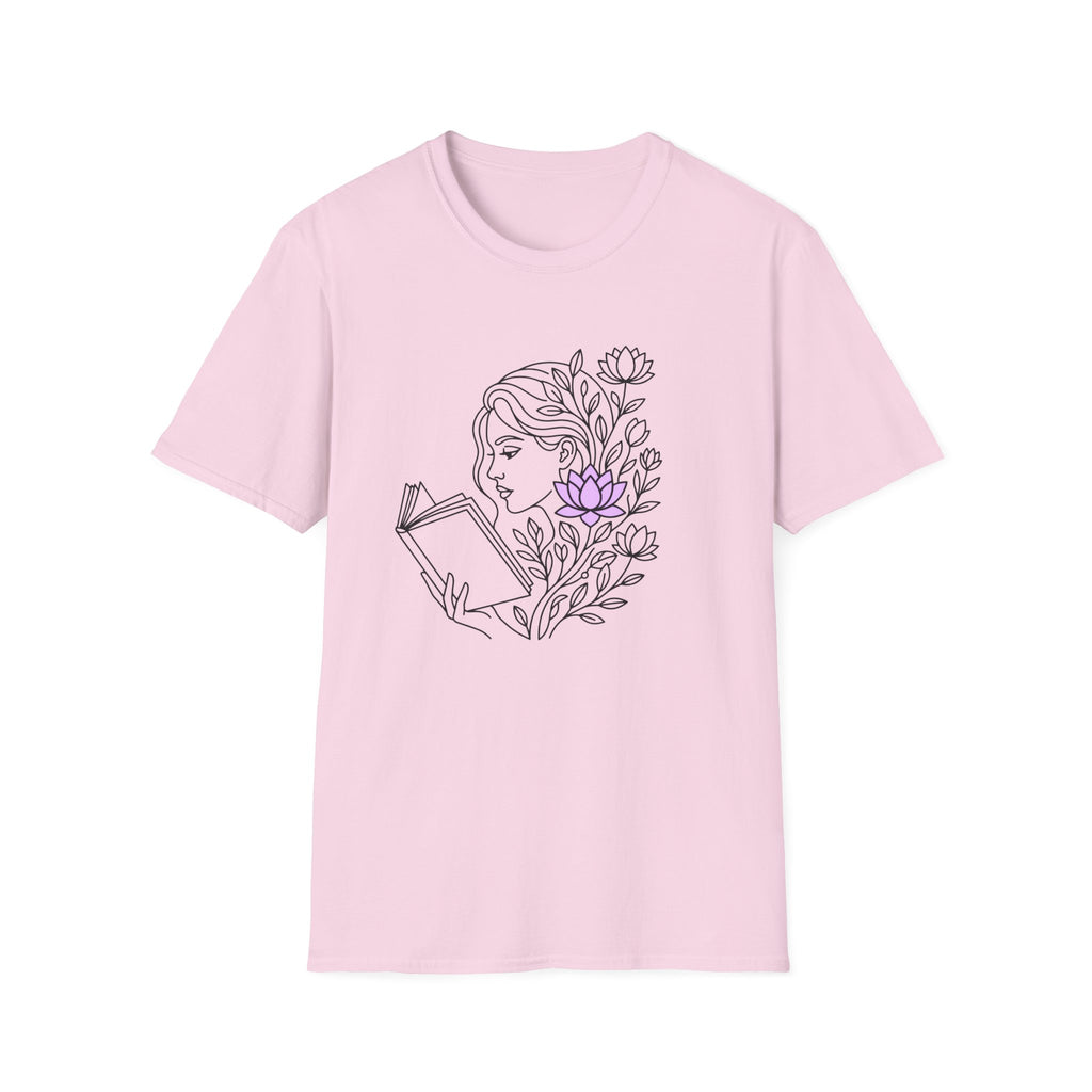 Line Art Flower T-Shirt