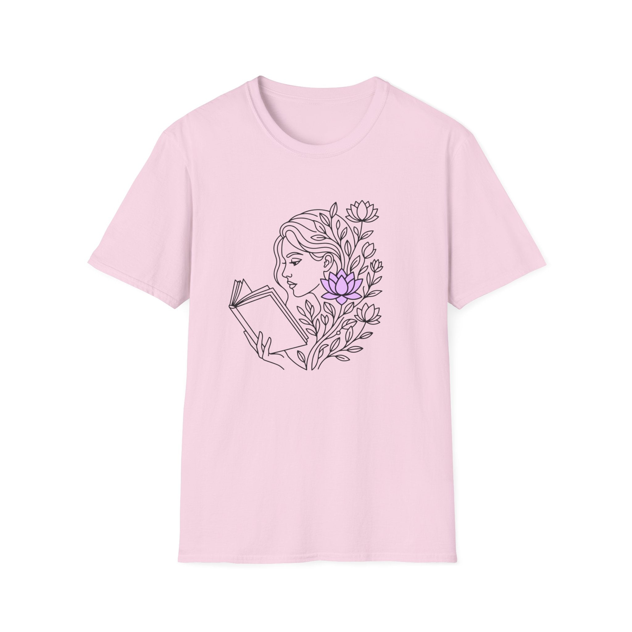 Line Art Flower T-Shirt