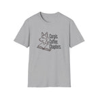 Corgis, Coffee, Chapters T-Shirt