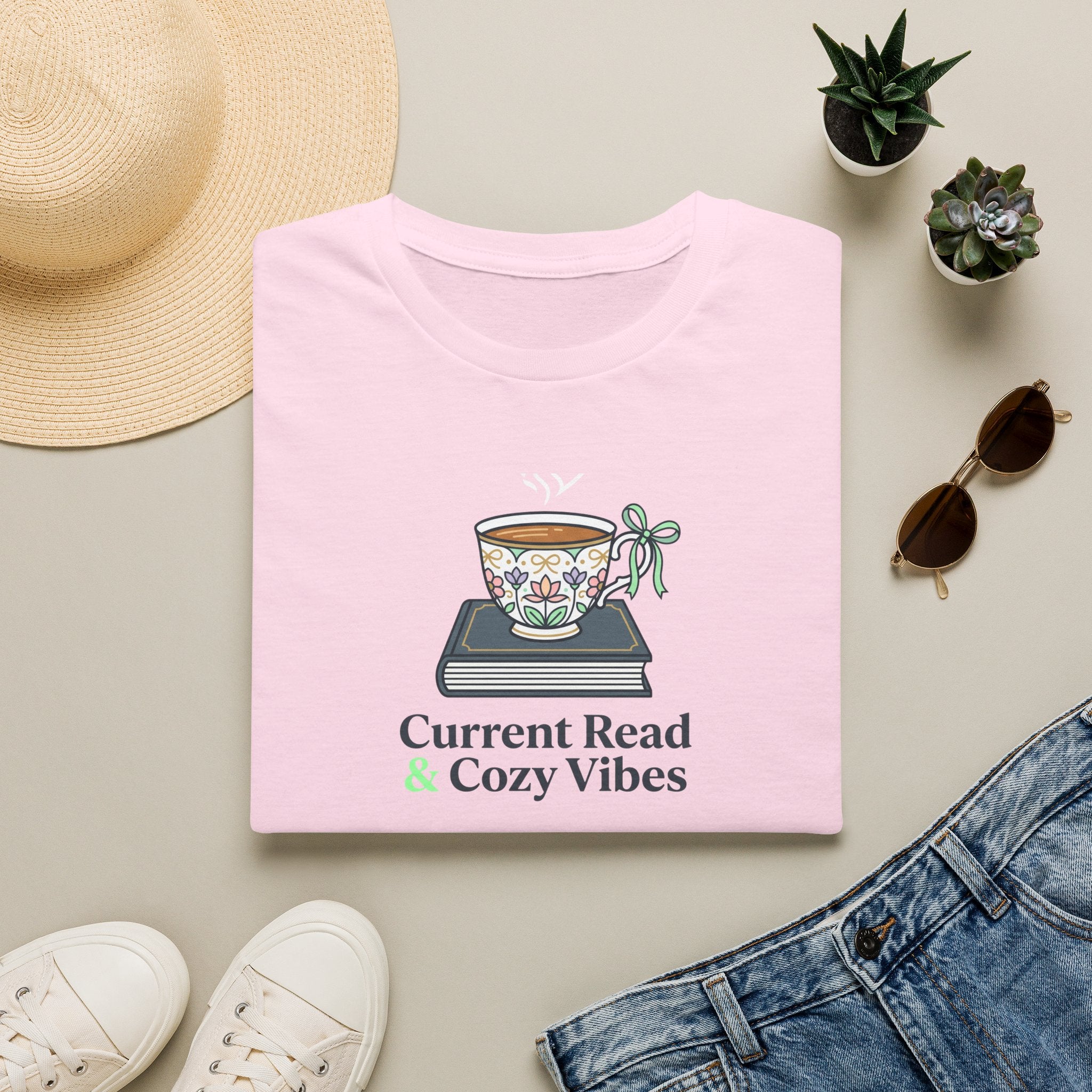 Current Read & Cozy Vibes T-Shirt